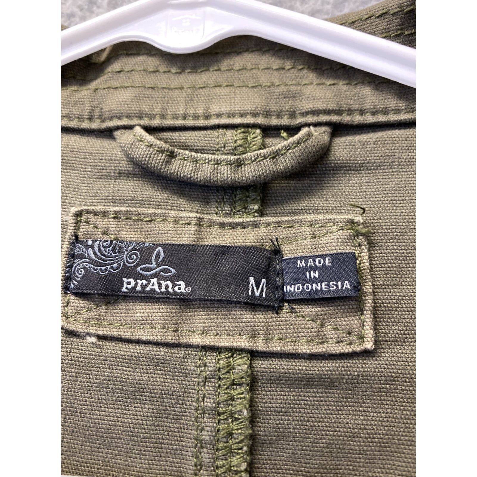 Prana VINTAGE Prana Military Jacket Unisex Adults Long Sleeve Casual Outdoor Fall Spring Summer Winter Green Medium Size M / US 6-8 / IT 42-44 - 4 Thumbnail