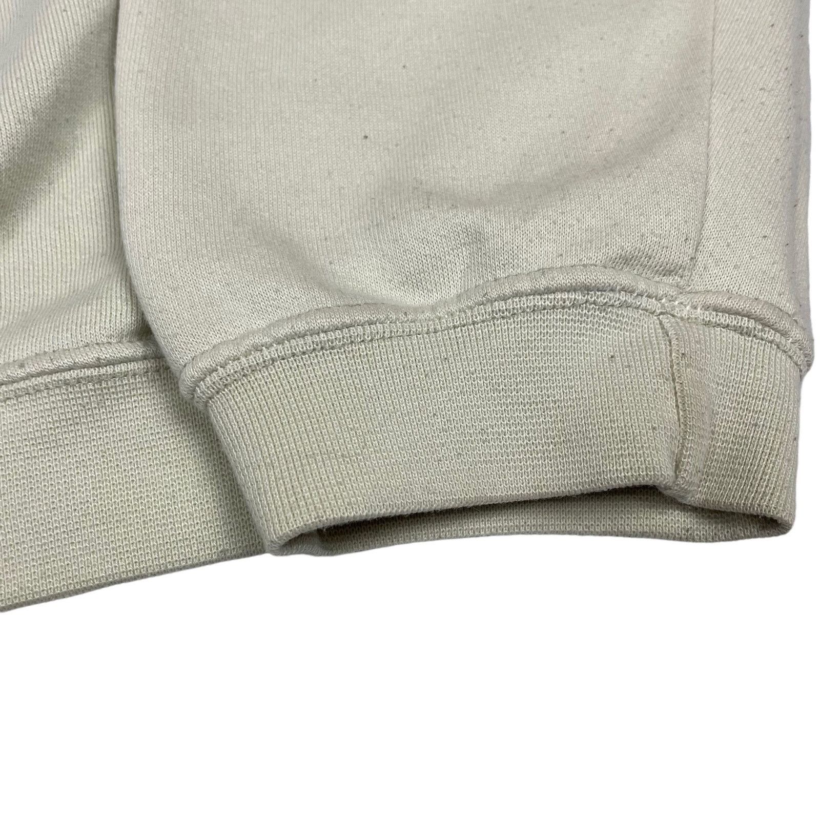 Nike × Vintage Nike Men Beige Cotton Blend Fleece Lined Swoosh Sweatshirt L Size US L / EU 52-54 / 3 - 5 Thumbnail