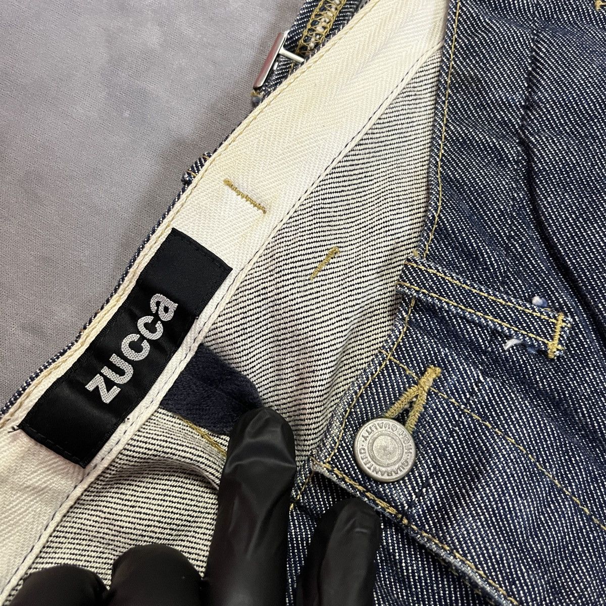 Issey Miyake Zucca Baggy Wide Leg Indigo Denim Y2k Adjustable Rare Jeans Size US 28 / EU 44 - 4 Thumbnail