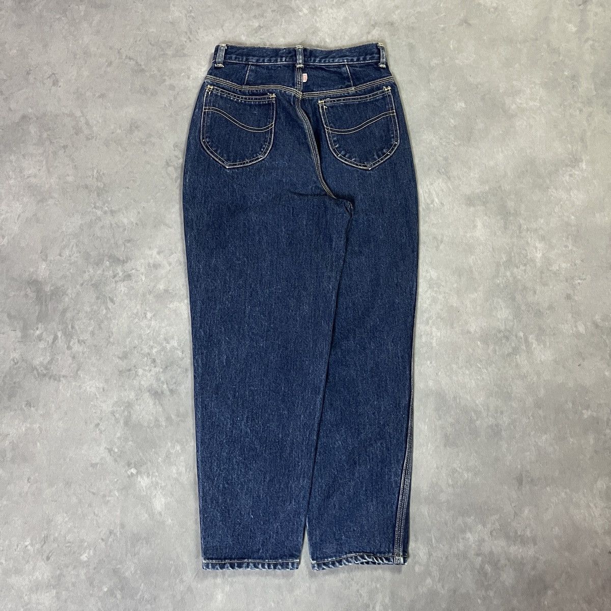 Japanese Brand 2000s D.M.G Japan Denim High Waisted Straight Indigo Archive Size US 26 / EU 42 - 7 Thumbnail