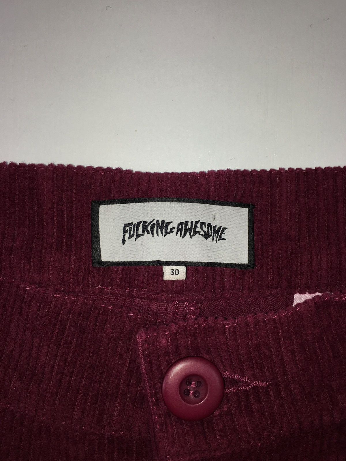 Fucking Awesome × Hockey Skateboards trousers FUCKING AWESOME fa Corduroy Pants y2k vintage skate Size US 30 / EU 46 - 6 Thumbnail