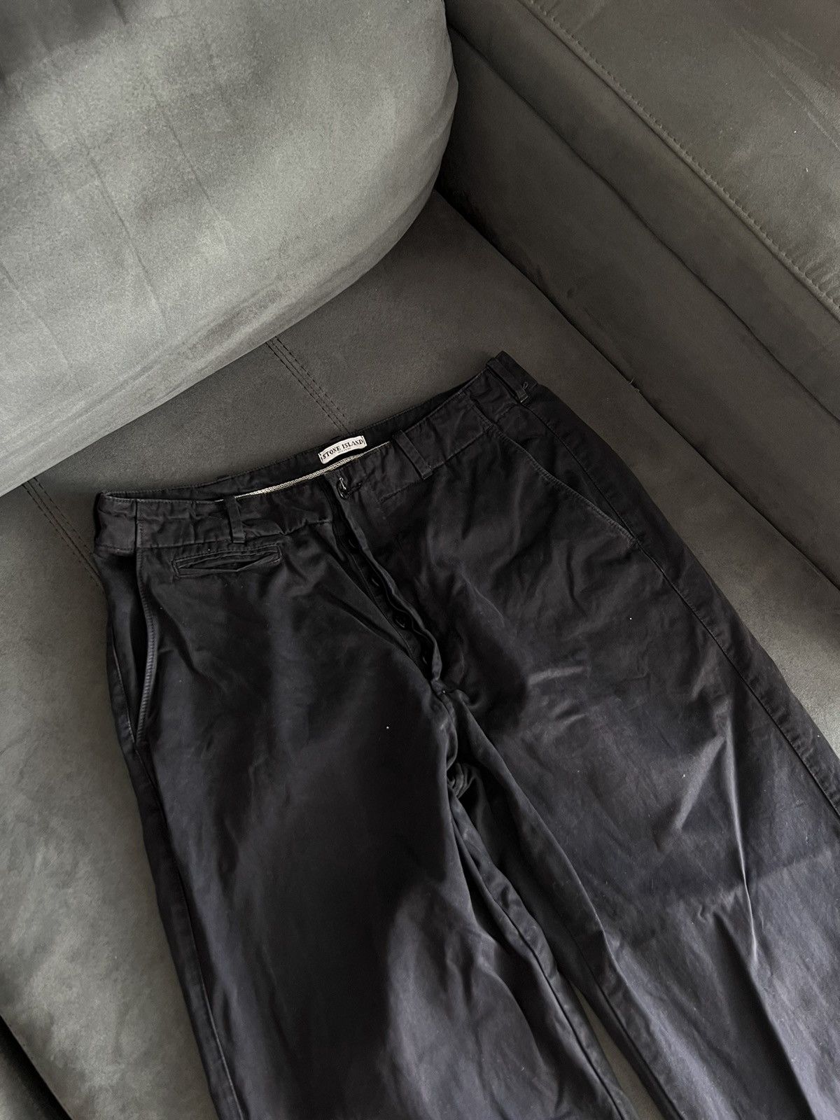 Stone Island × Vintage Stone island casual pants Size US 31 - 9 Thumbnail