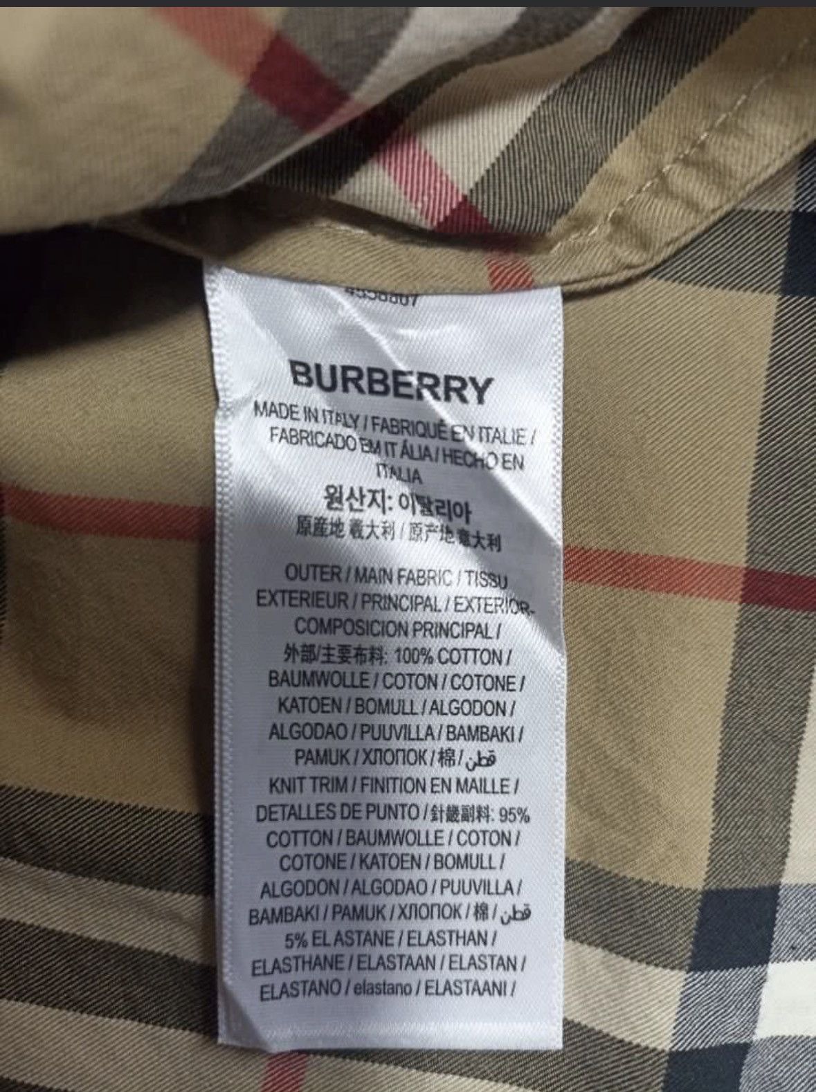 Burberry Burberry Nova Check Monster Graphic Print Jacket Size US M / EU 48-50 / 2 - 5 Thumbnail