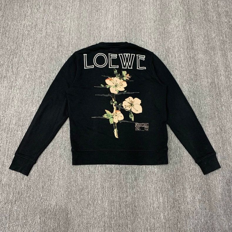 Loewe loewe Black pullover sweatshirt 2505-Nextarrow Size US S / EU 44-46 / 1 - 2 Thumbnail