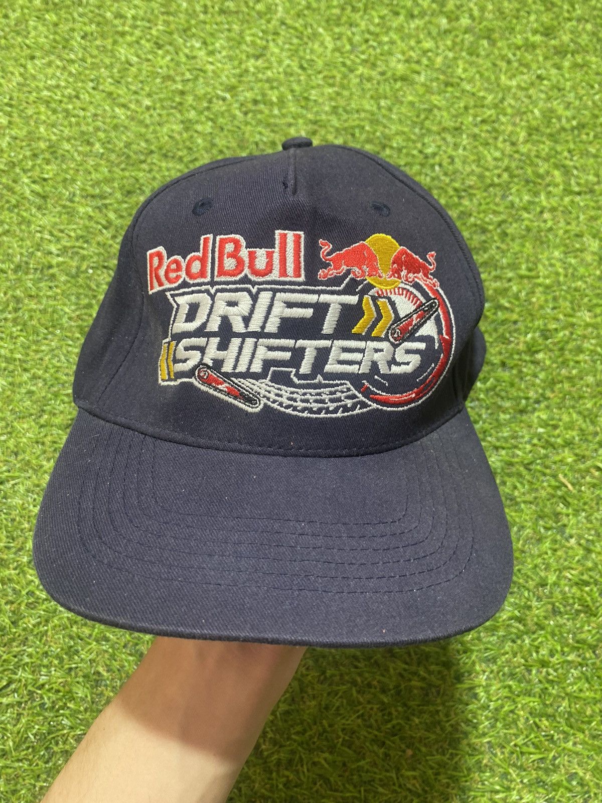 Red Bull Vintage Y2K Red Bull Drift shifters cap streetwear big logo Size ONE SIZE - 1 Thumbnail