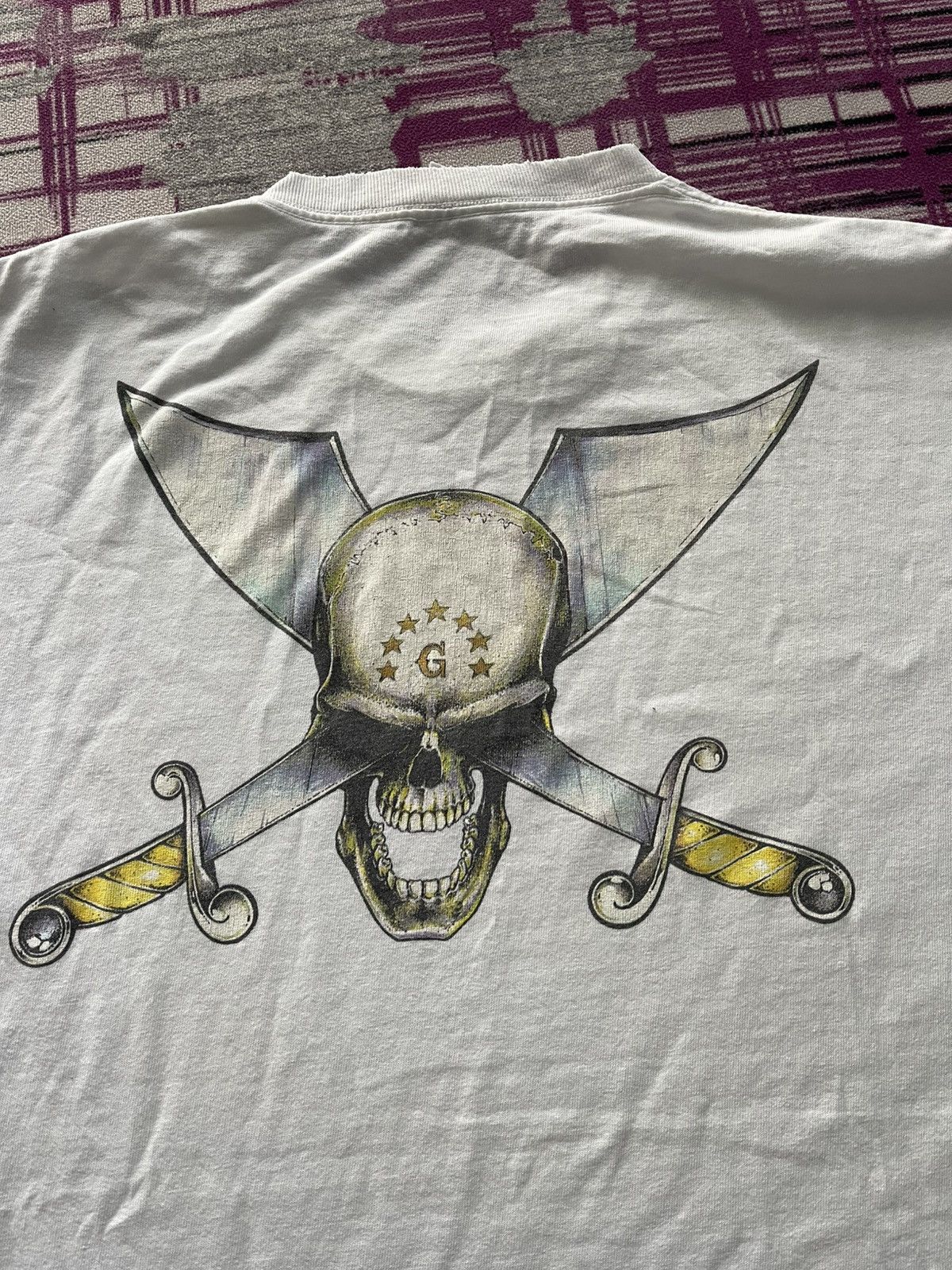 Supreme VINTAGE Y2K SUPREME SKULL SWORD TEE VERY RARE Size US L / EU 52-54 / 3 - 7 Thumbnail