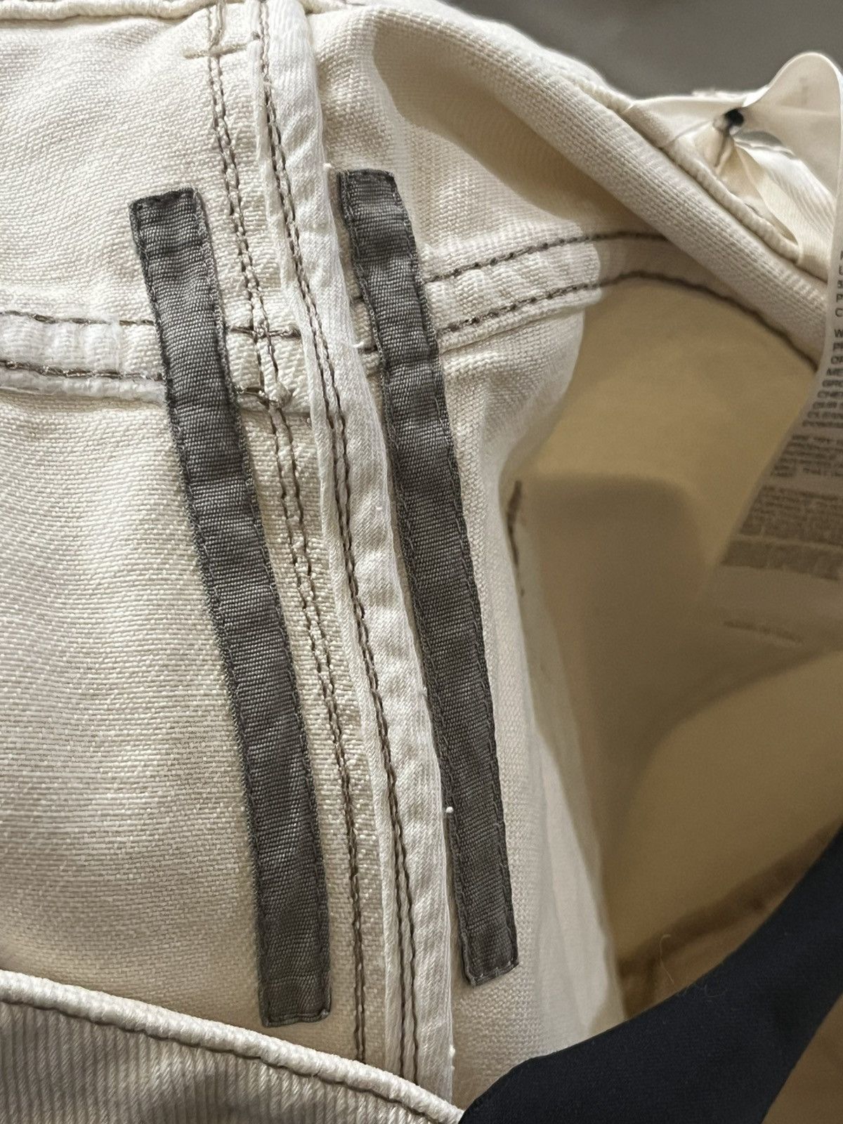 Rick Owens Drkshdw Rick Owens DarkShadow Collapse Cut Cropped Pant Sz 34 Size US 34 / EU 50 - 9 Thumbnail