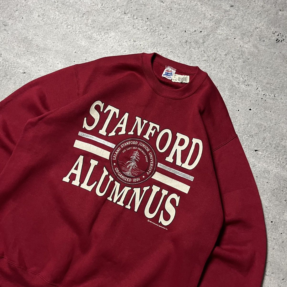 Jerzees RARE BRAND NEW Stanford Jerzees swetshirt 89’ boxy vintage Size US XL / EU 56 / 4 - 3 Thumbnail