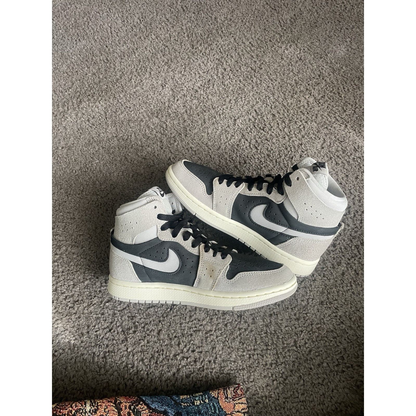 Nike Size 4.5y- Air Jordan 1 High Zoom Air CMFT 2 Light Iron Ore Size US 6 / IT 36 - 3 Thumbnail