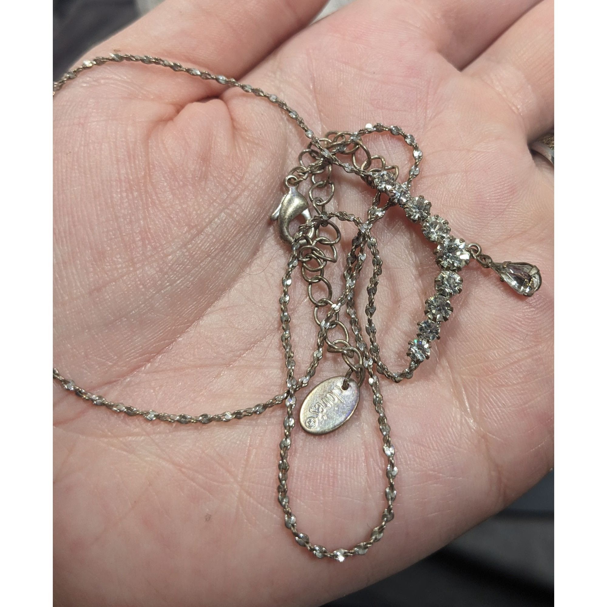 Other Claires Y2K Rhinestone Glam Prom Necklace Size ONE SIZE - 3 Thumbnail