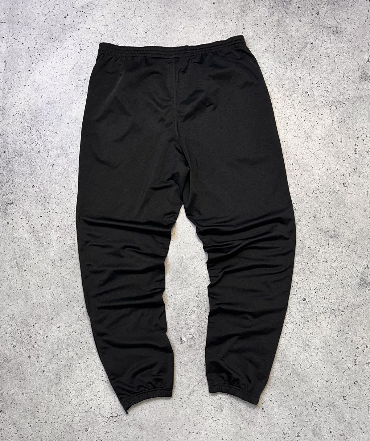 Nike × Vintage Vintage Nike Pants Black Joggers Streetwear Swoosh Drill Y2K Size US 34 / EU 50 - 10 Thumbnail