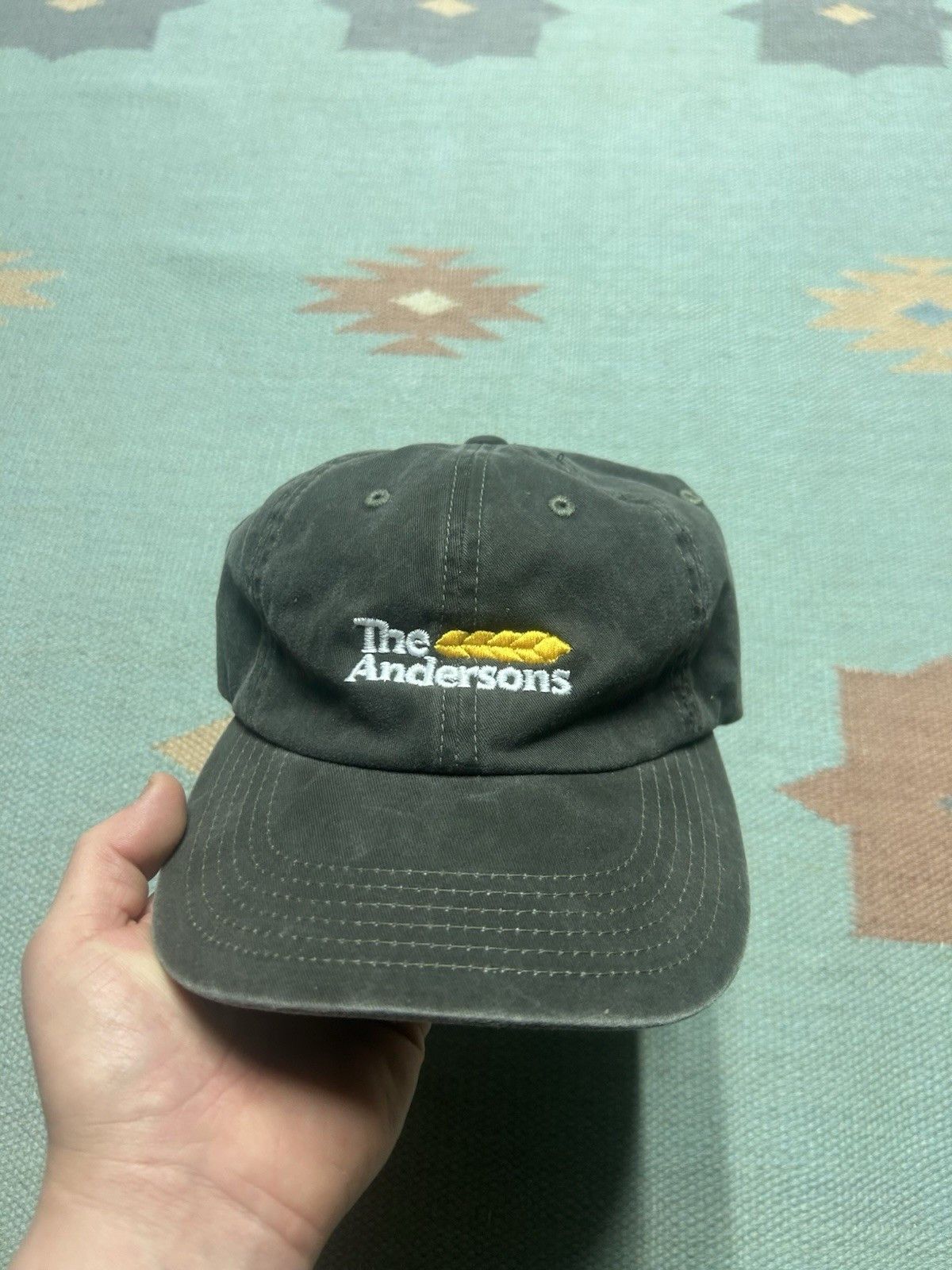 Vintage The Andersons strapback hat faded farm corn seed cotton Size ONE SIZE - 2 Thumbnail