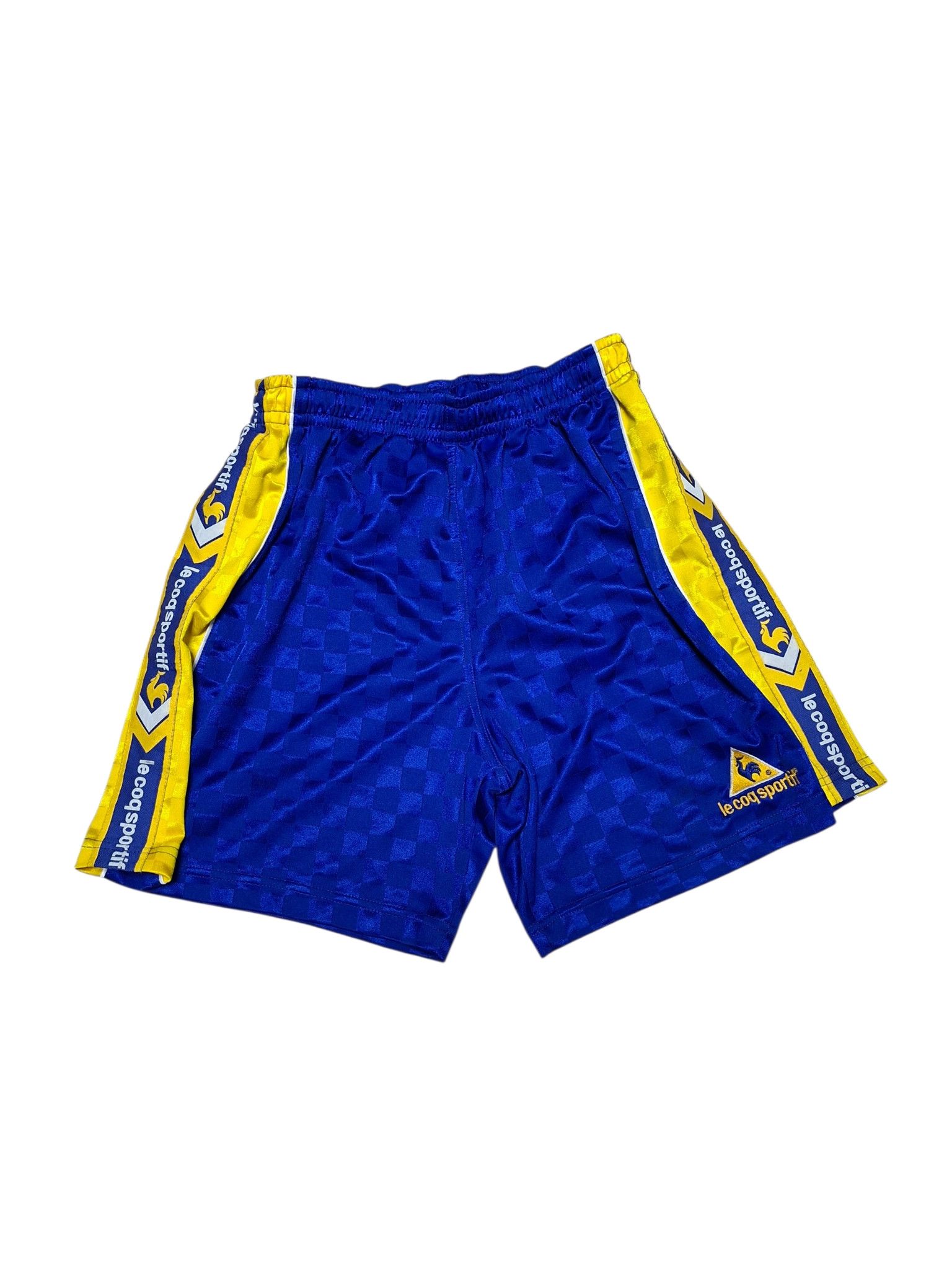 Le Coq Sportif LE COQ SPORTIF VINTAGE 90S LAMPS SOCCER SHORTS Size US 32 / EU 48 - 1 Thumbnail