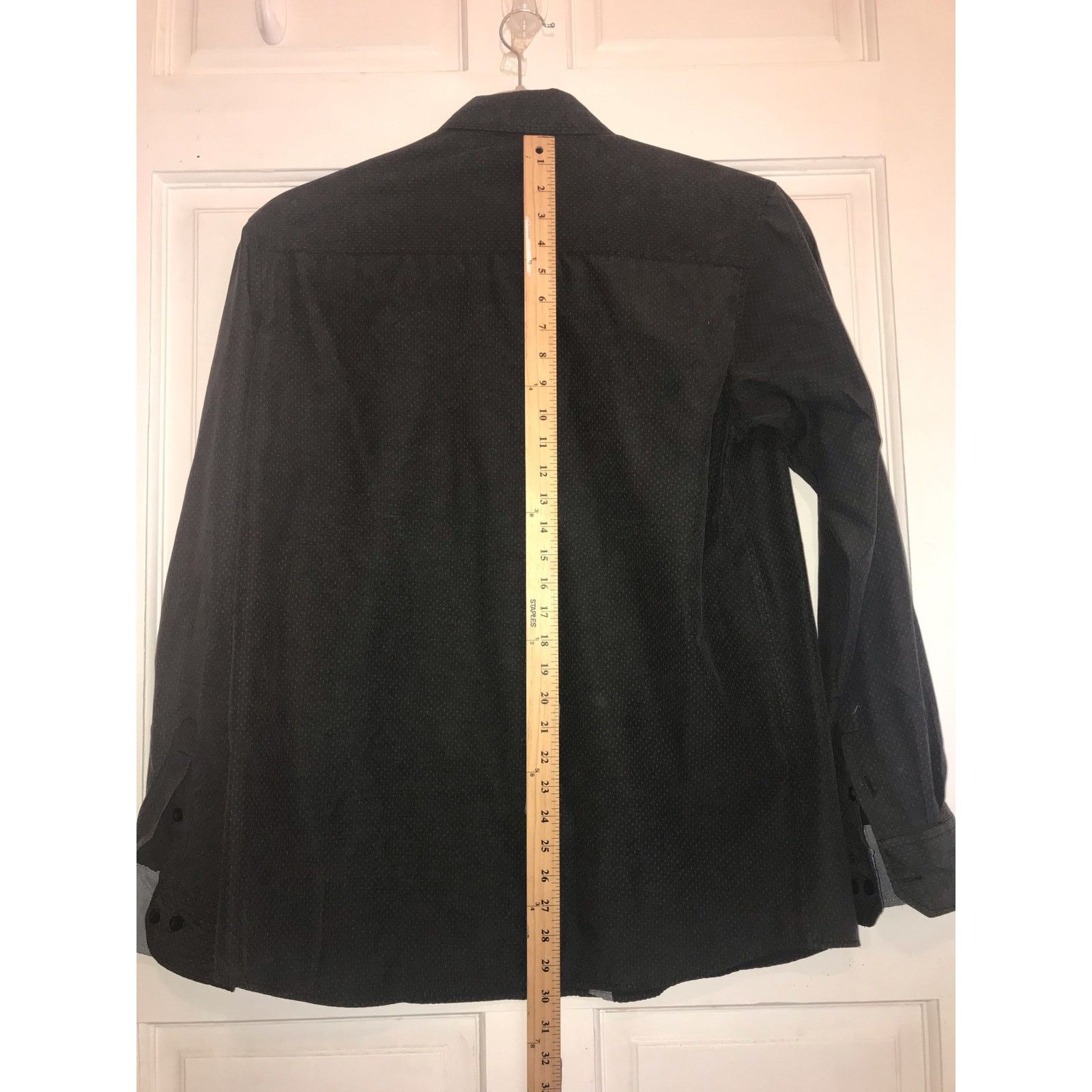 Sahara Club SAHARA CLUB Shirt Men's L Black LS RN#66918 Size US L / EU 52-54 / 3 - 7 Thumbnail