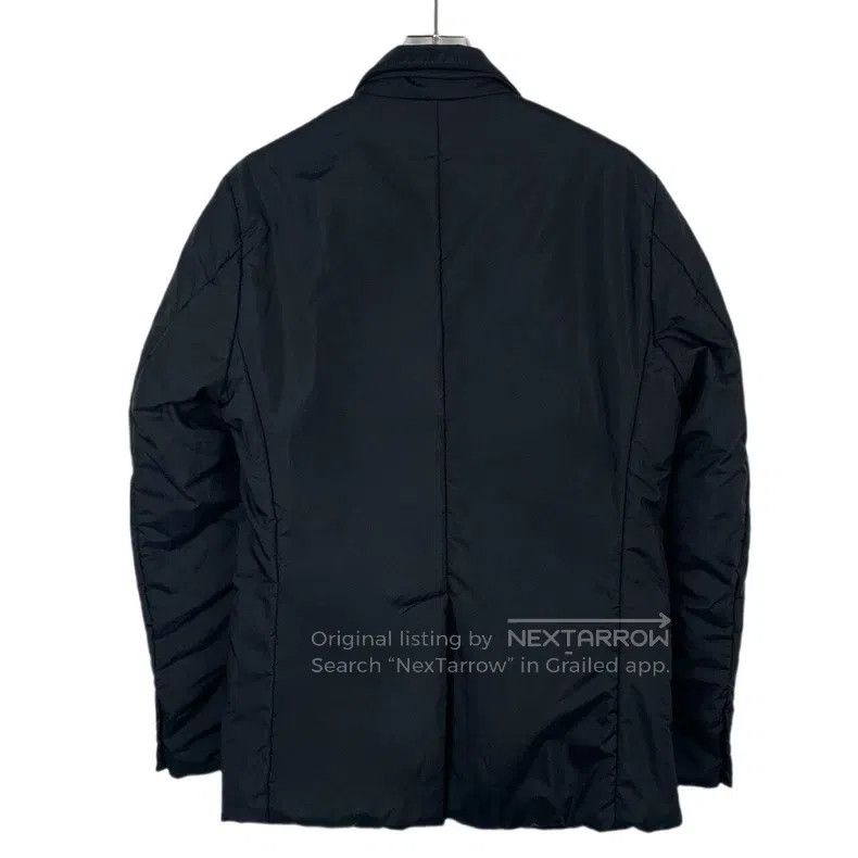 Valentino Valentino Black down jacket with rhombus lapels Size US S / EU 44-46 / 1 - 2 Thumbnail