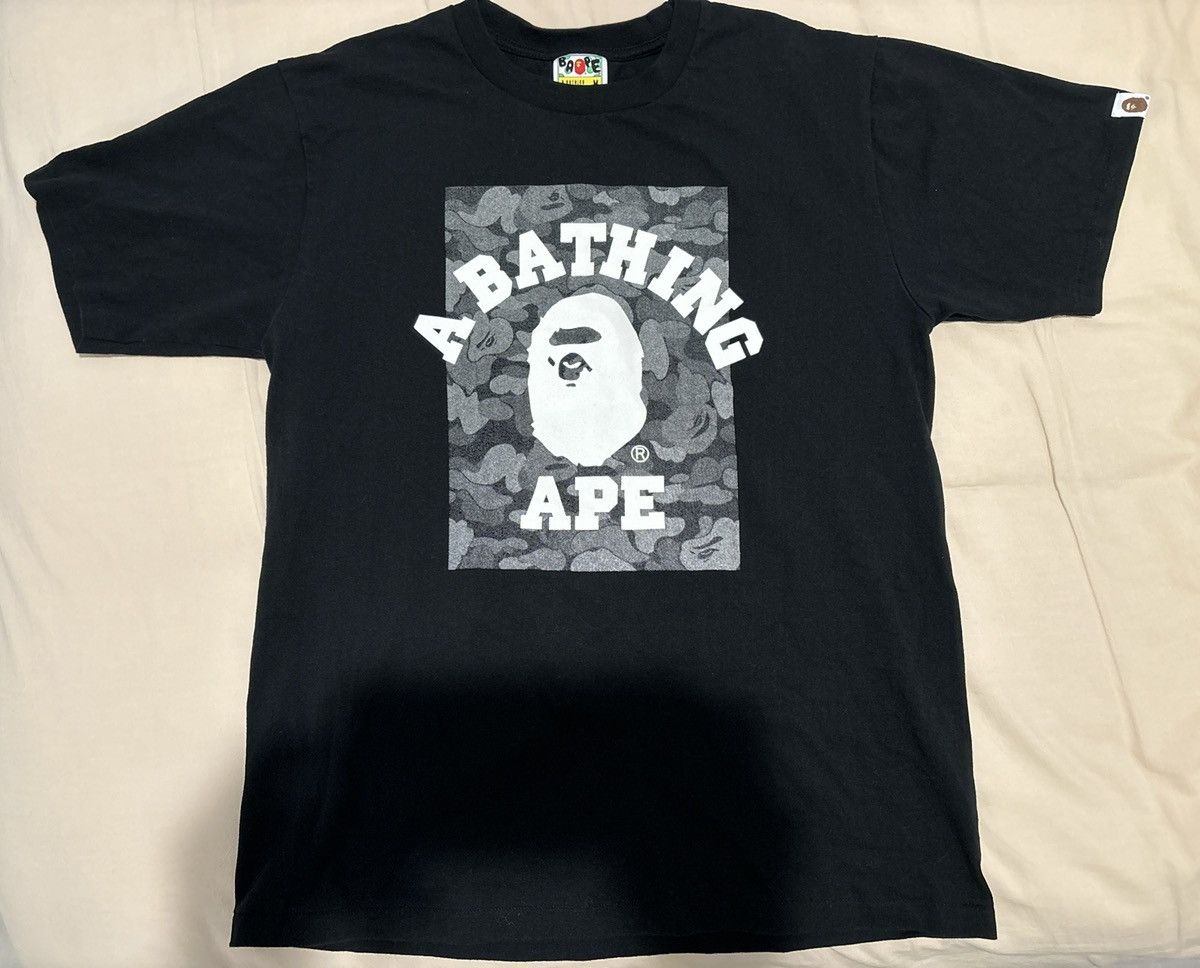 Bape × Vintage Bape ABC dot Reflective on college tee Size US M / EU 48-50 / 2 - 1 Thumbnail