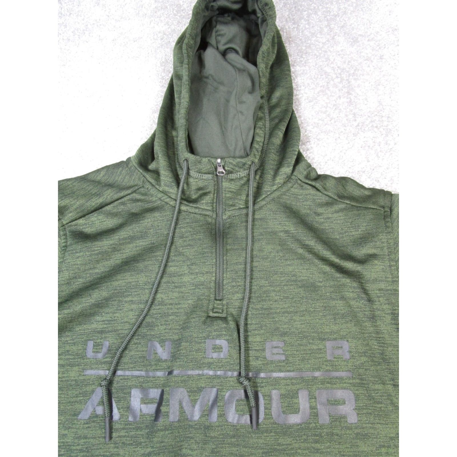 Under Armour Under Armour Hoodie Mens Small Green Cold Gear Running Quarter Zip Shirt Size US S / EU 44-46 / 1 - 2 Thumbnail