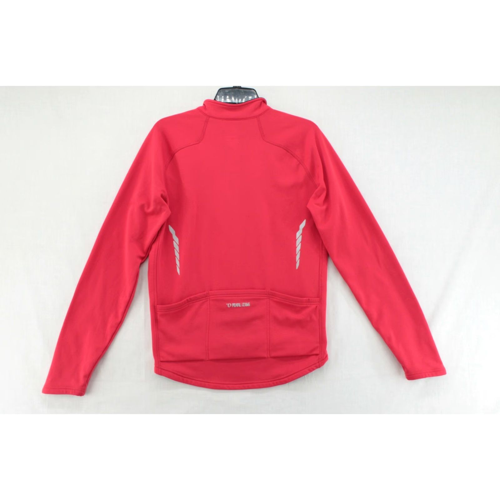PEARL iZUMi VINTAGE Pearl Izumi Sweater Mens Medium Red Full Zip Reflective Logo Athletic Cycling Size US M / EU 48-50 / 2 - 3 Thumbnail