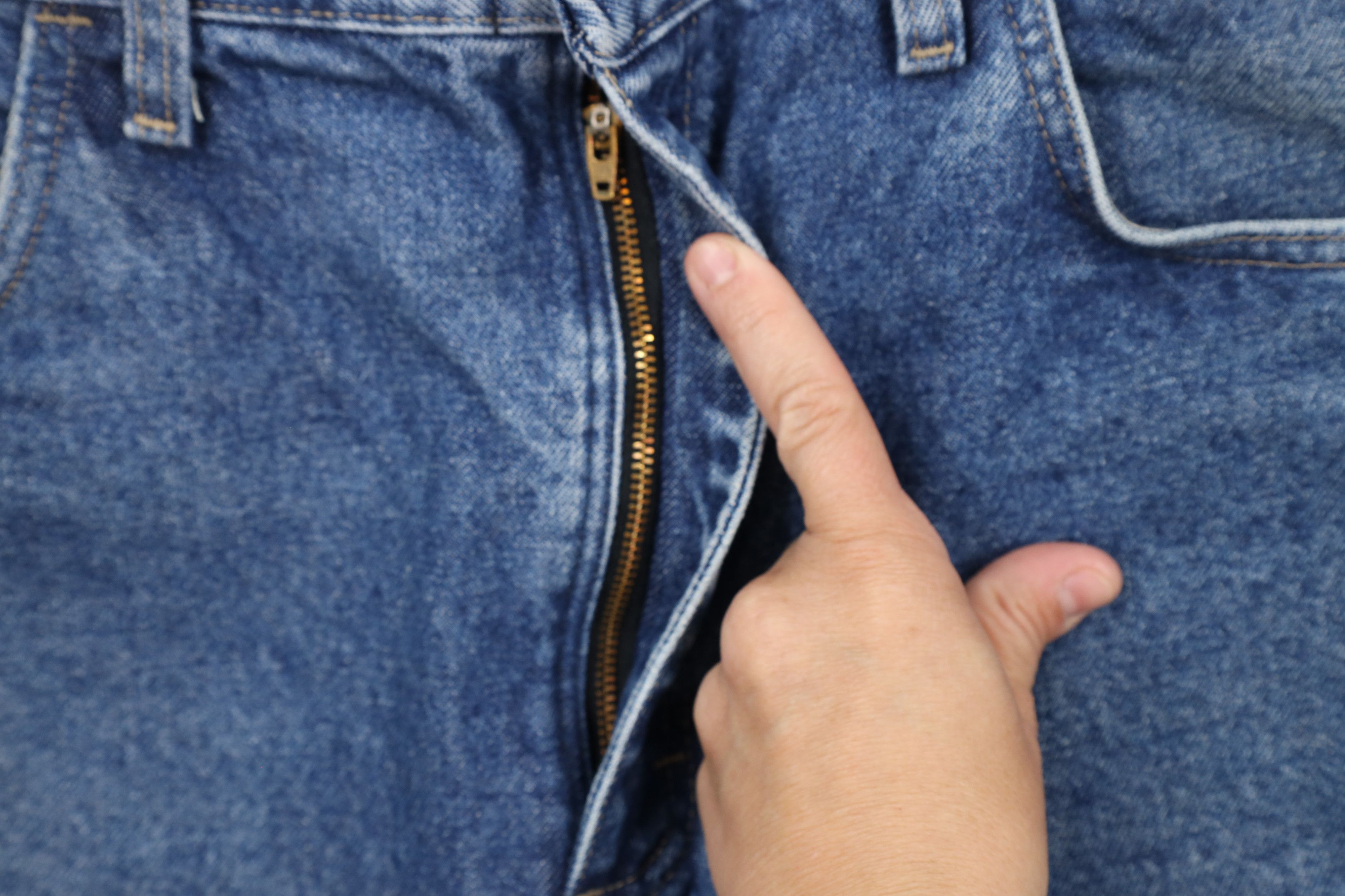 Vintage Vintage Bulwark FR Resistant Wide Leg Dungaree Denim Jeans Size US 38 / EU 54 - 5 Thumbnail