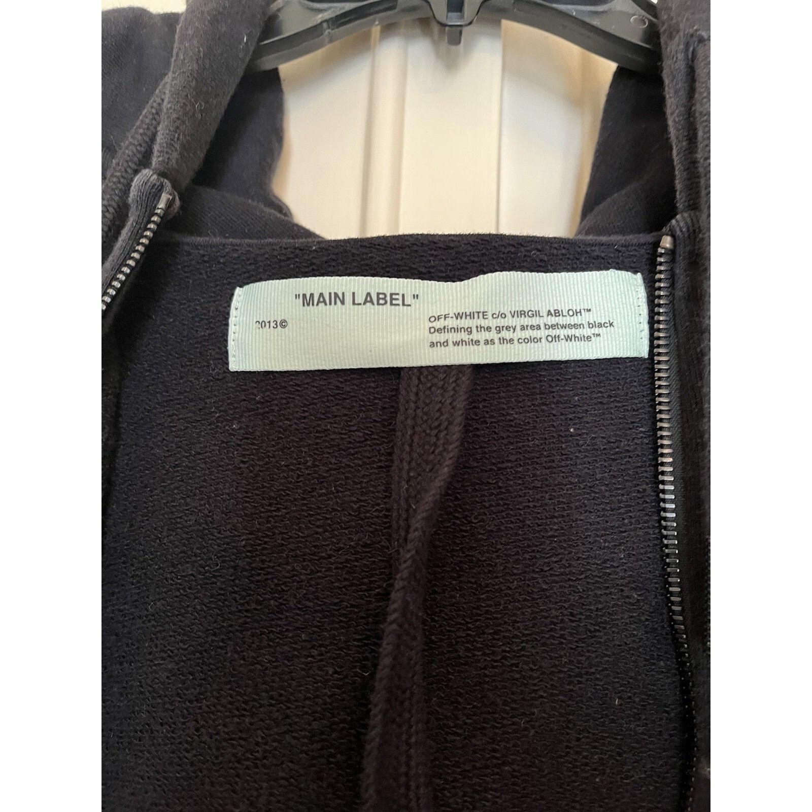 Off-White Off-White SS19 Impressionism Monet Arrow Sweatshirt Hoodie V Size US XL / EU 56 / 4 - 5 Thumbnail