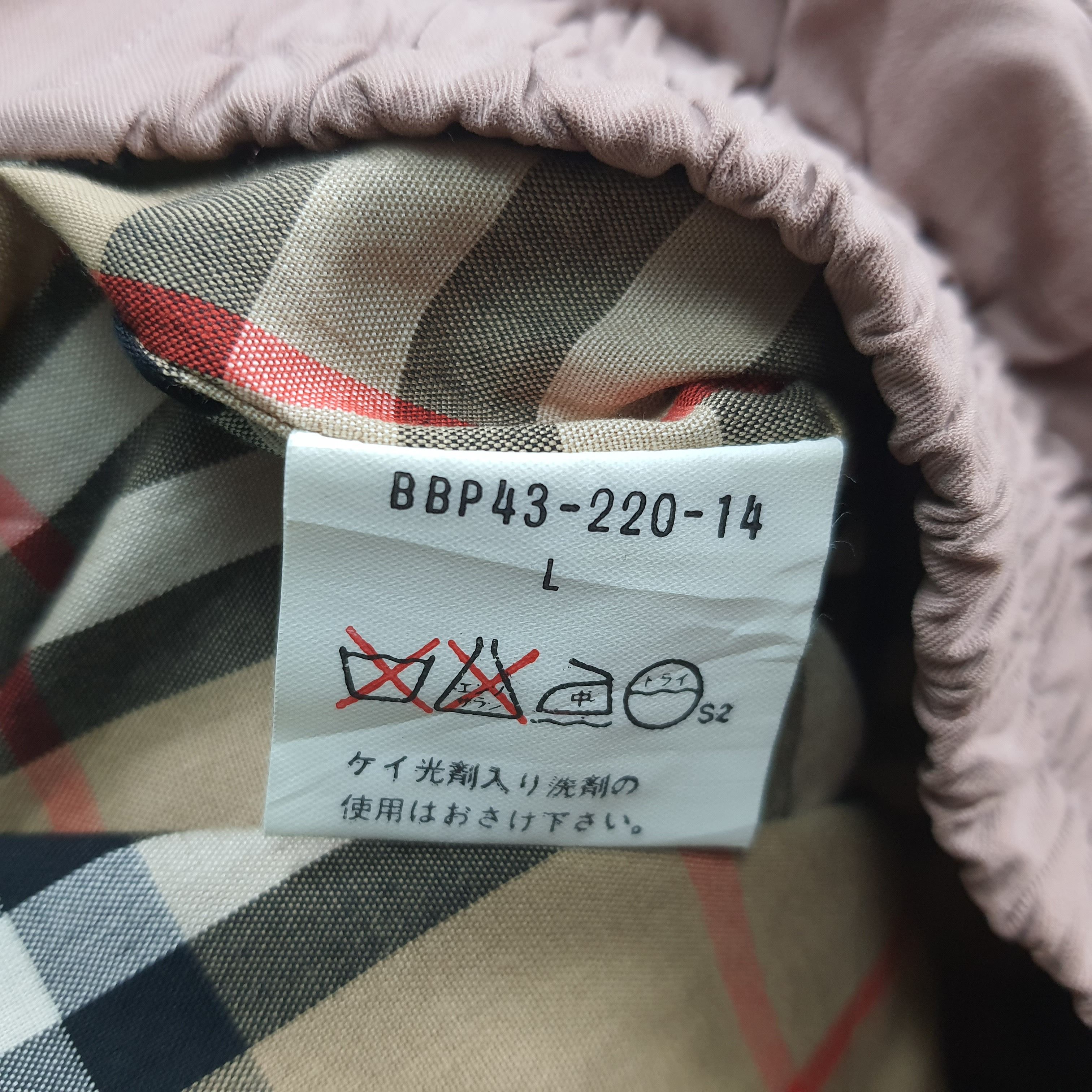 Burberry Vintage Burberrys' Harrington Nova Check Jacket C308N22 Size US XL / EU 56 / 4 - 7 Thumbnail