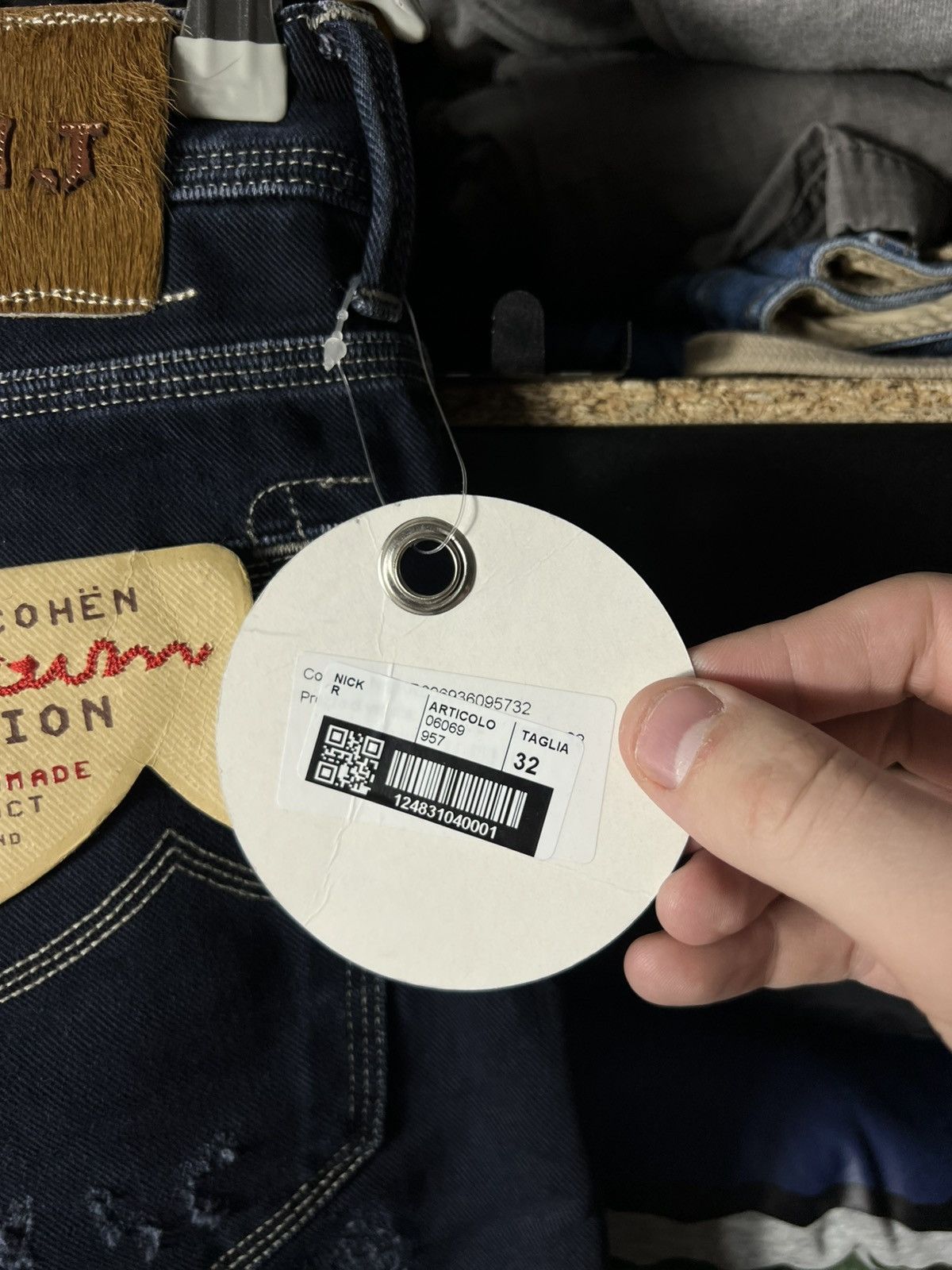 Jacob Cohen Jacob Cohen Premium Edition Denim Jeans Distressed Dark Blue Size US 32 / EU 48 - 9 Thumbnail