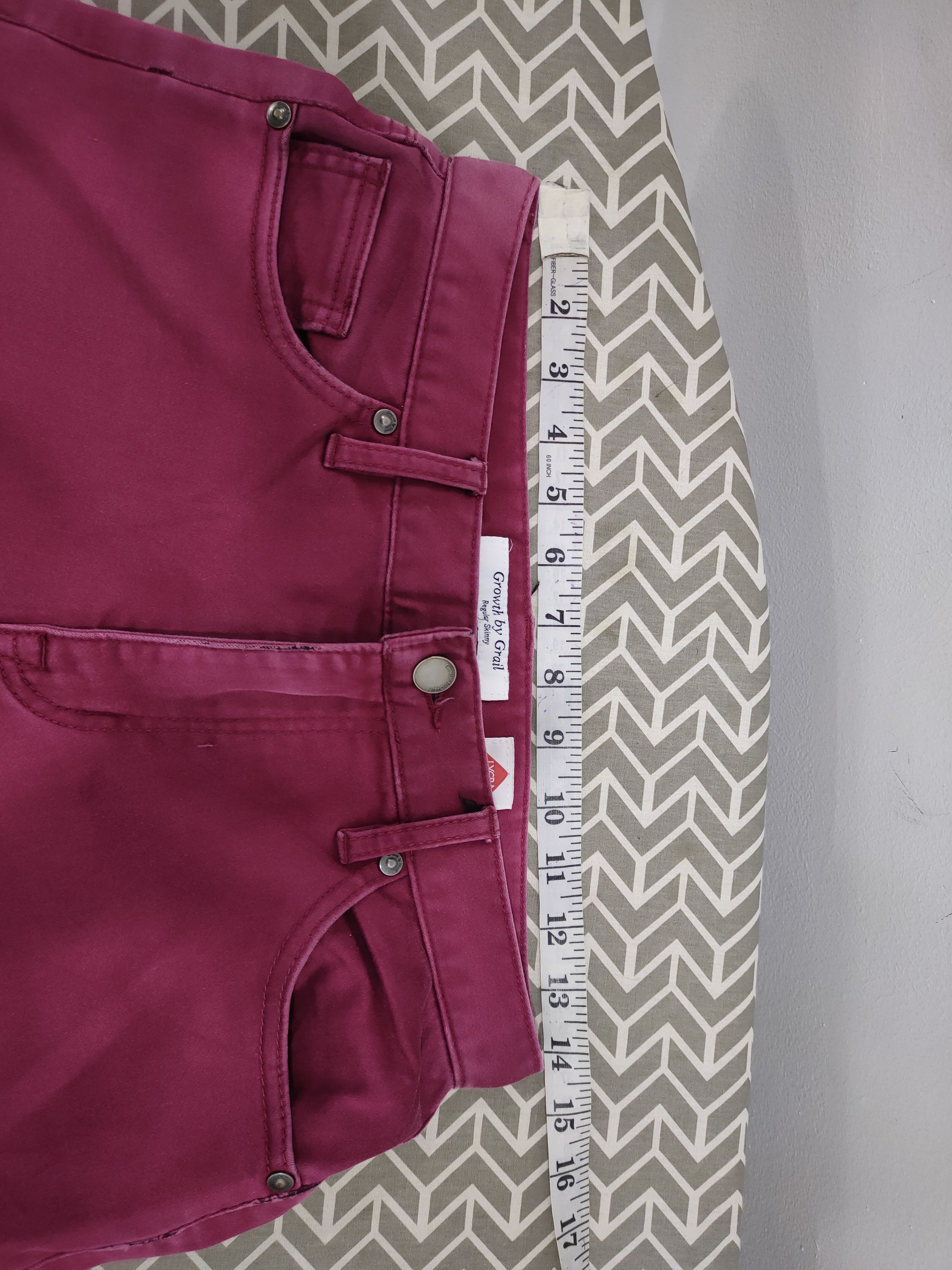 Grailed GROWTH BY GRAIL MAROON SKINNY PANTS Size US 28 / EU 44 - 12 Thumbnail