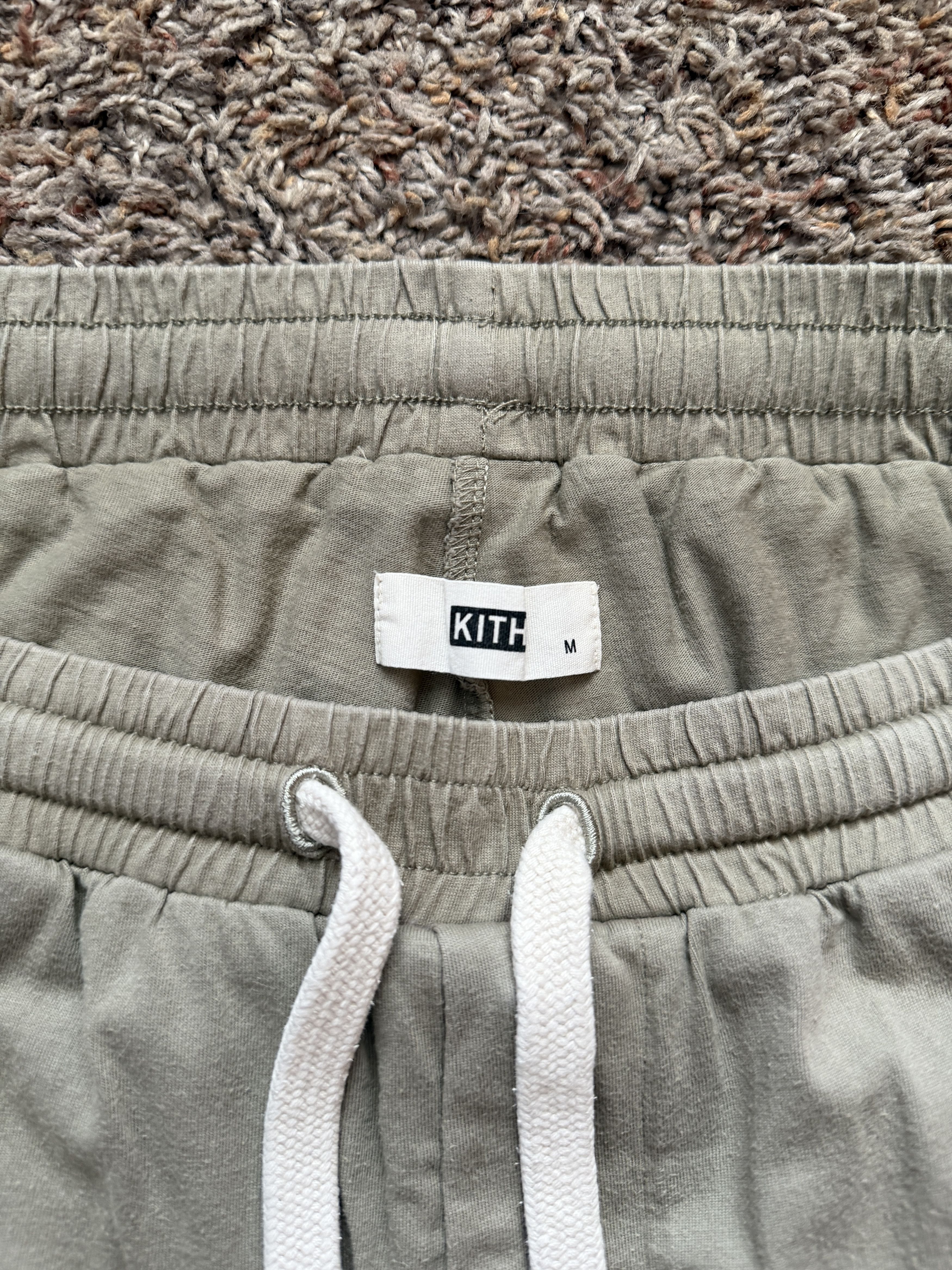 Kith Kith Bowery Double-Layered Jersey Short in Olive Size US 32 / EU 48 - 3 Thumbnail