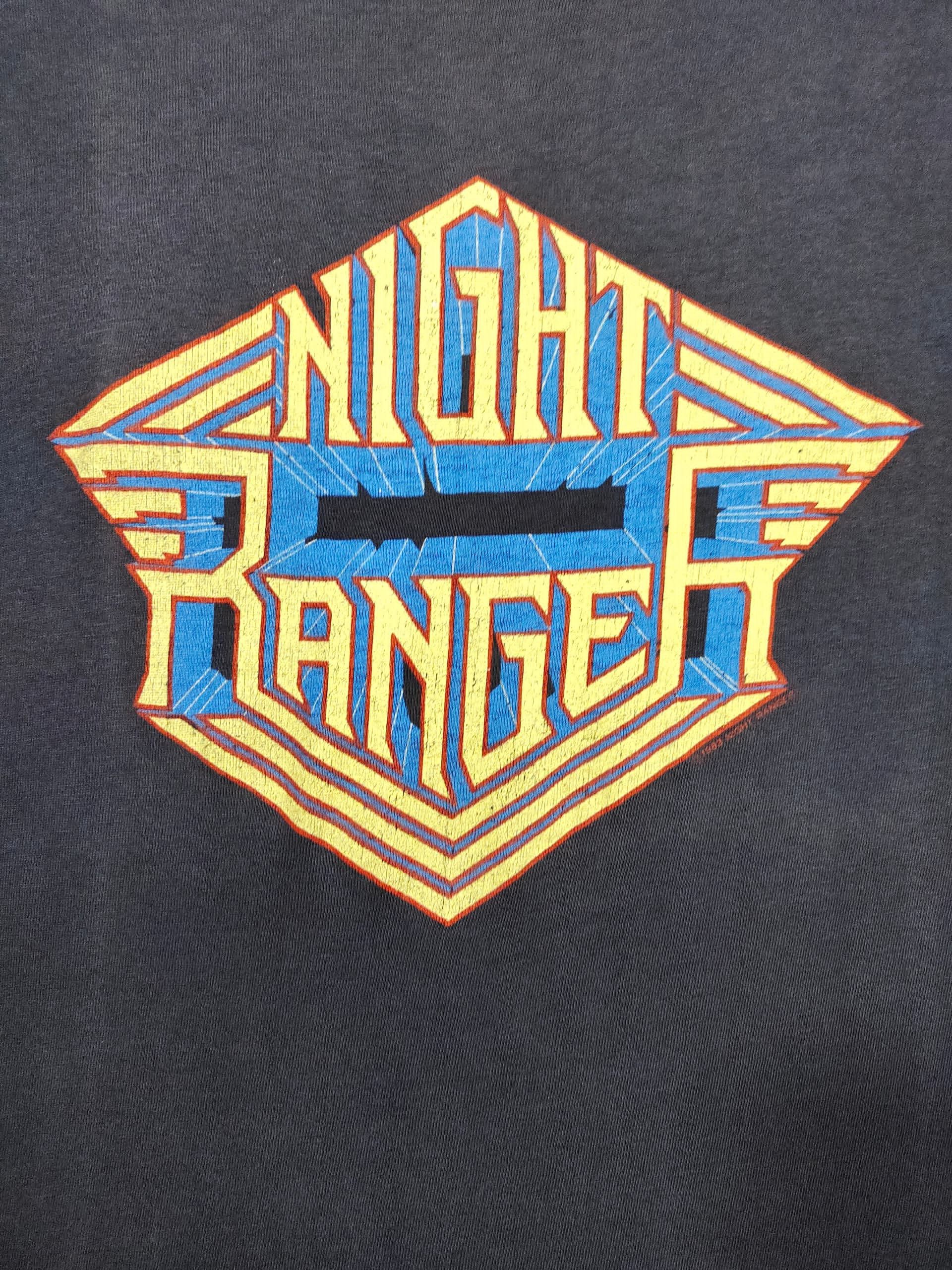 Band Tees VINTAGE DISTRESSED NIGHT RANGER DAWN PATROL TOUR 83 T SHIRT Size US L / EU 52-54 / 3 - 3 Thumbnail