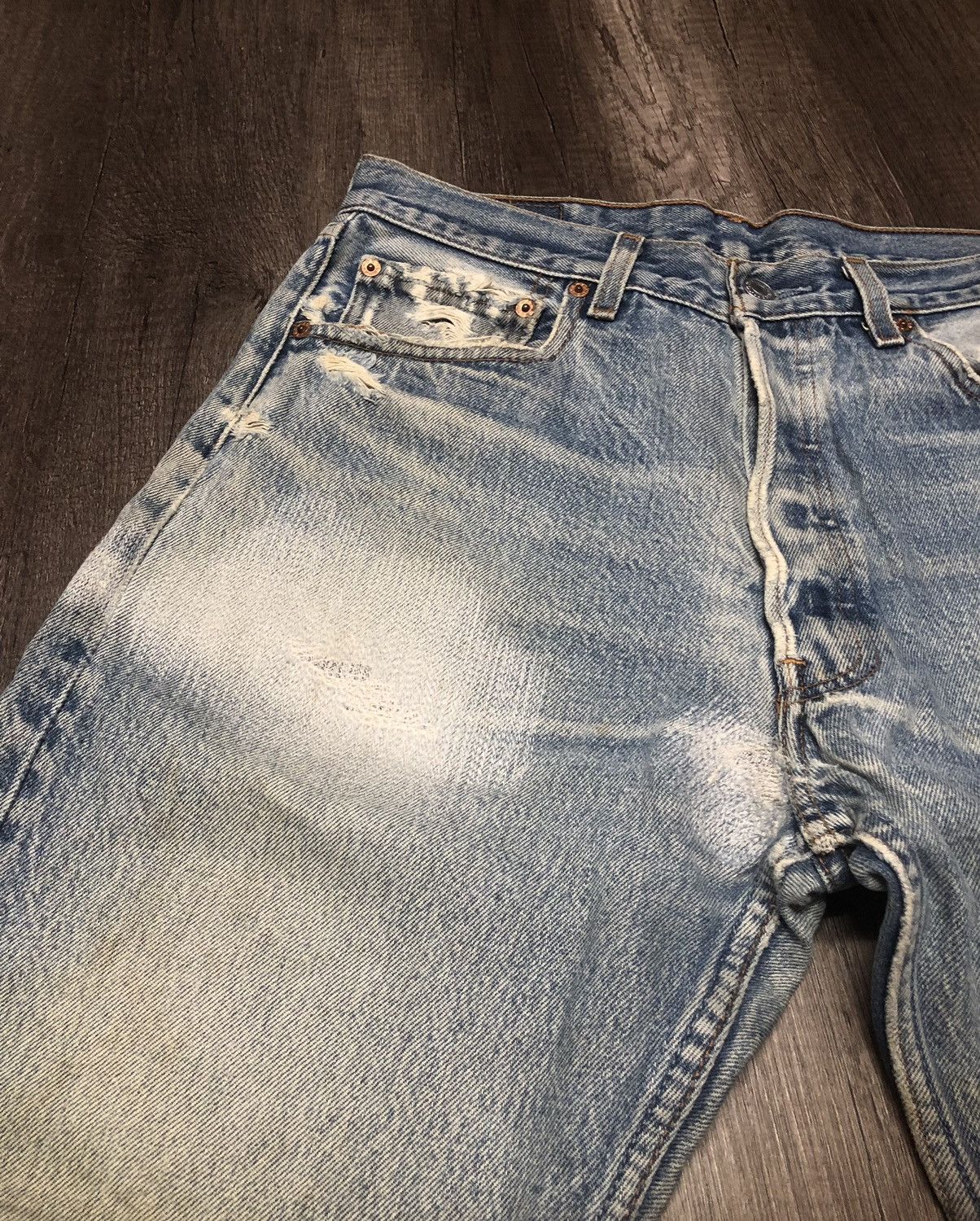 Levi's Vintage Clothing Levi's 501 Stamp Button 190 Size US 32 / EU 48 - 17 Thumbnail