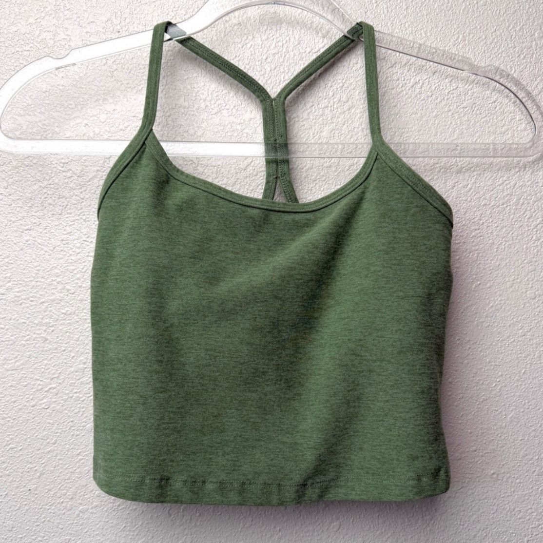 Beyond Yoga Beyond Yoga Green Legging Sports Bra Set Women US S Size 23" - 3 Thumbnail