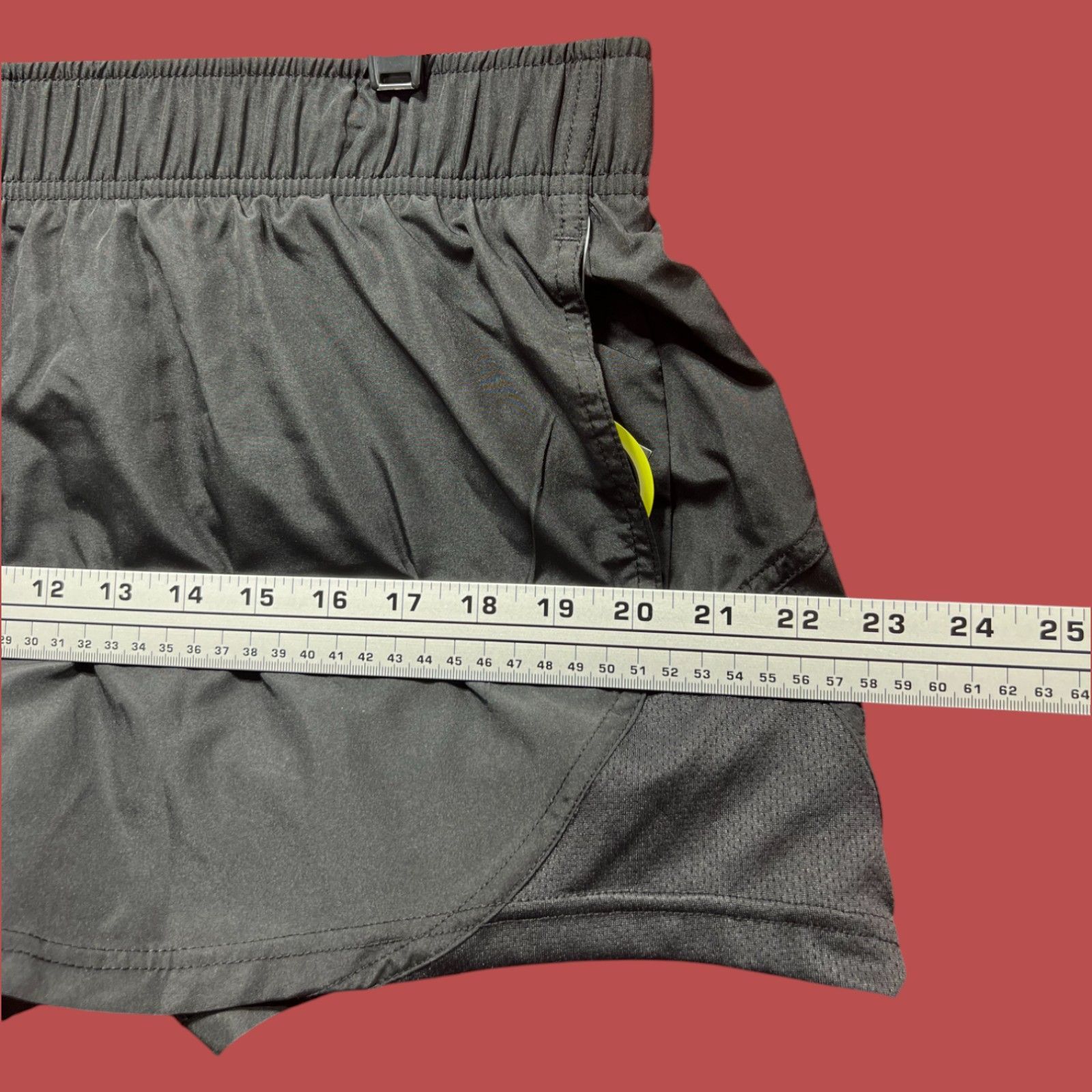 Athletic Works Athletic Works - Women's Running Short - Black - Large (12-1 Size 36" / US 14 / IT 50 - 6 Thumbnail