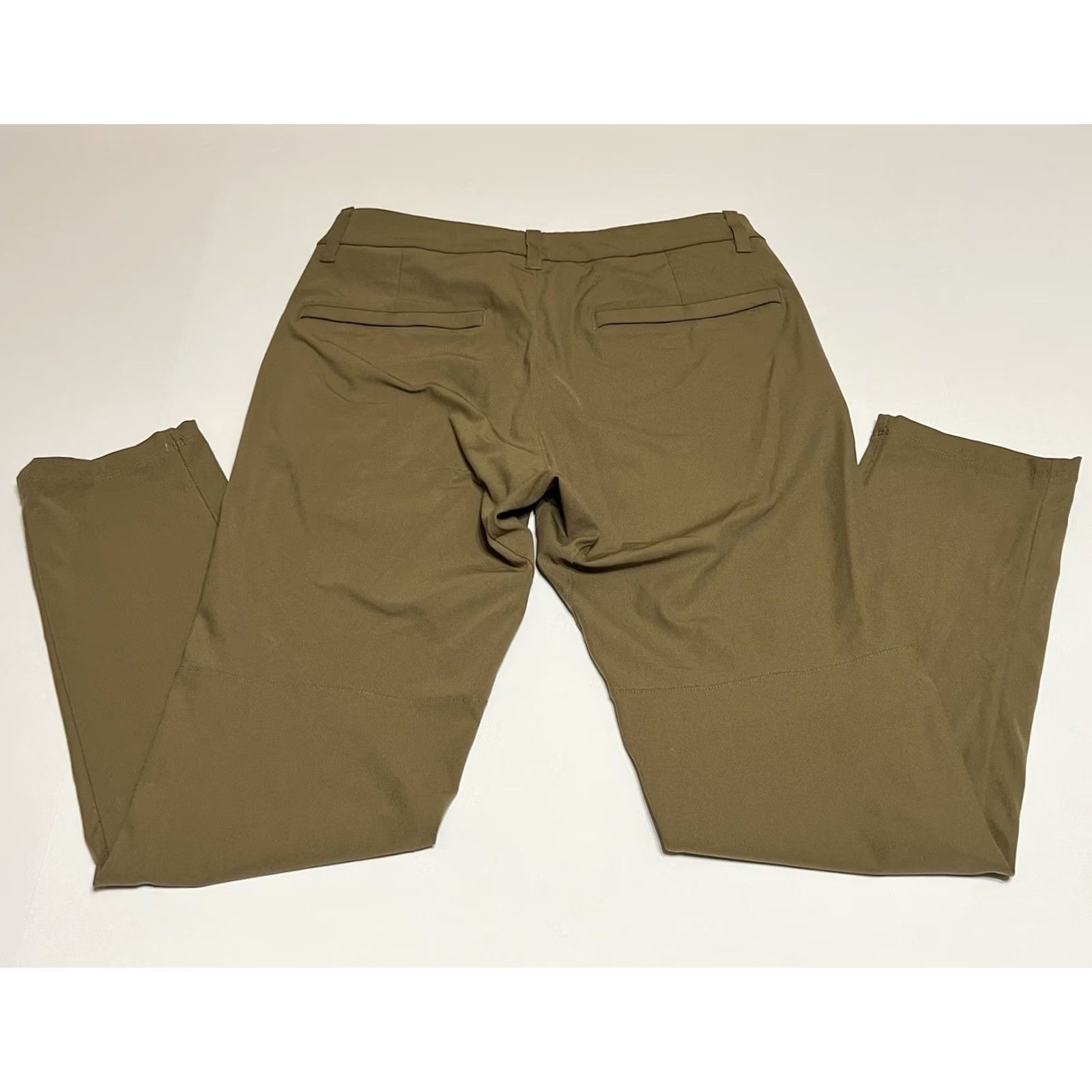 Lululemon Lululemon Commission Pant Slim Warpstreme Brown 29x28 Pants Mens Regular Slim Flat Front Zip Chino City Preppy Size US 29 - 2 Thumbnail