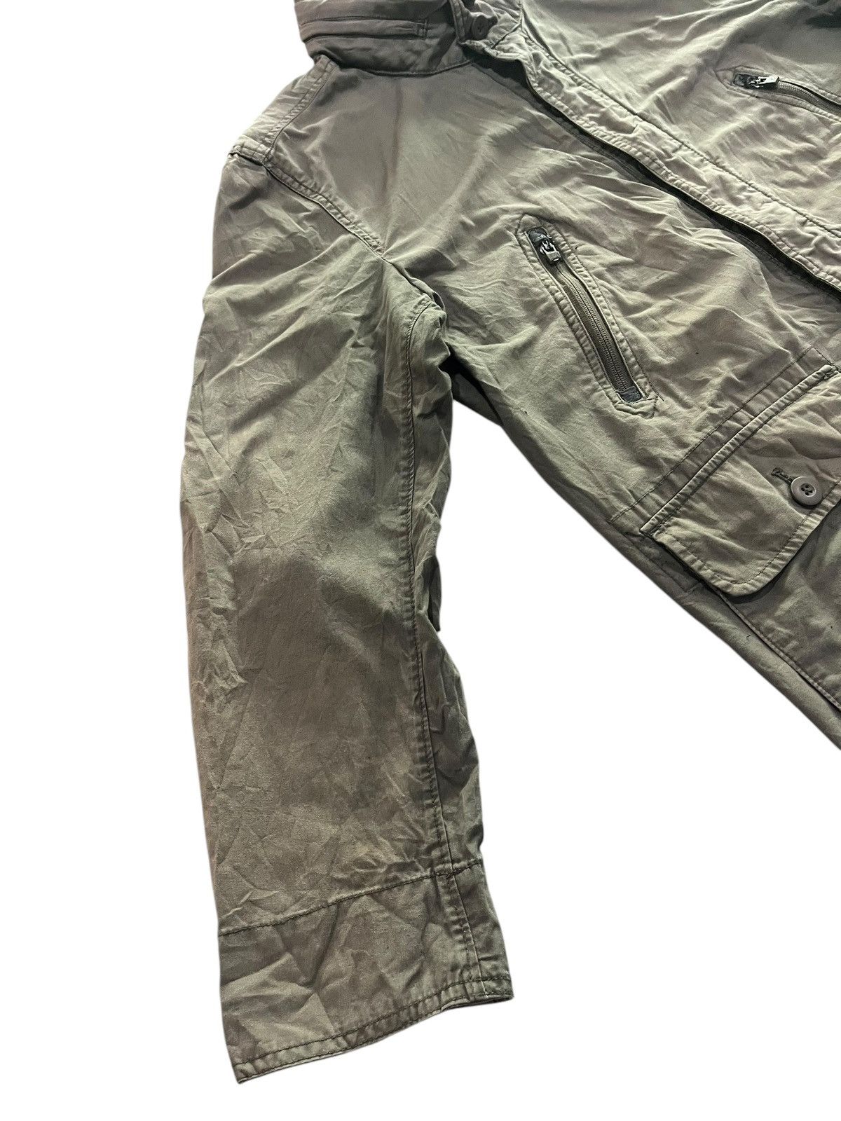 Gap × Vintage Vintage GAP Utility Sunfaded Jacket Hoodie Size US L / EU 52-54 / 3 - 2 Thumbnail