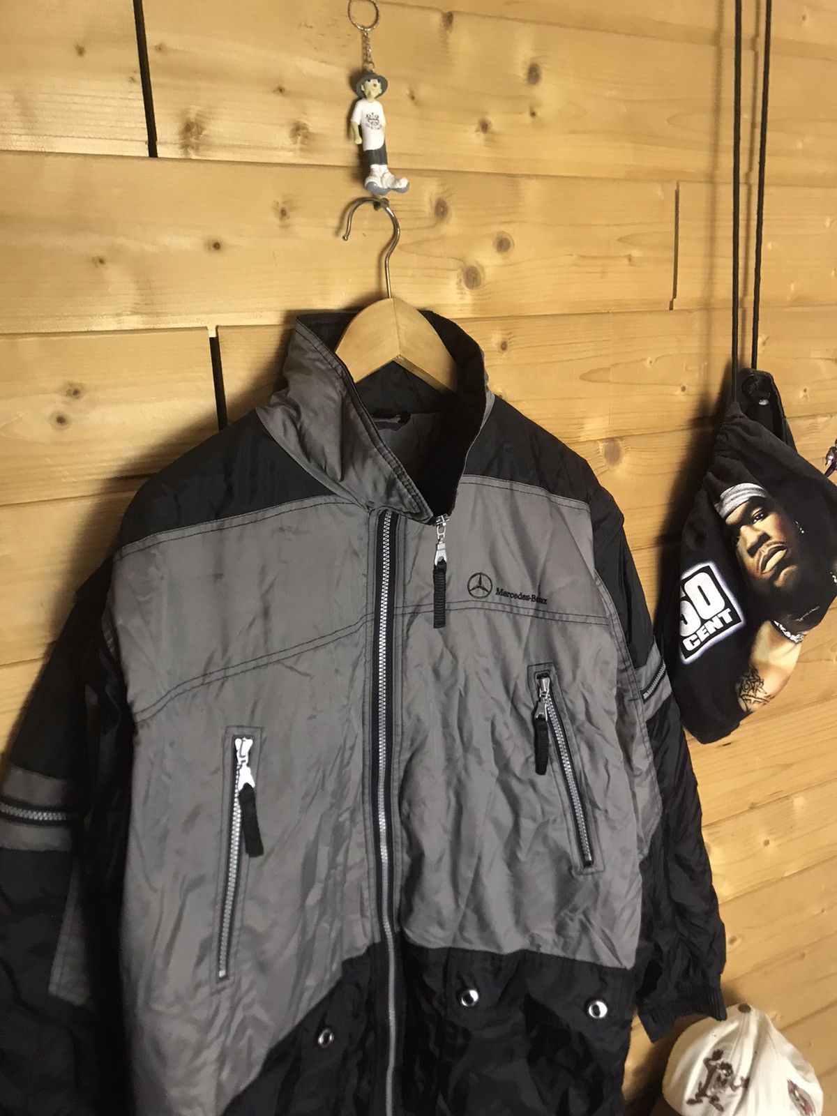 Mercedes-Benz Vintage 90’s Mercedes Benz jacket Size US XL / EU 56 / 4 - 3 Thumbnail