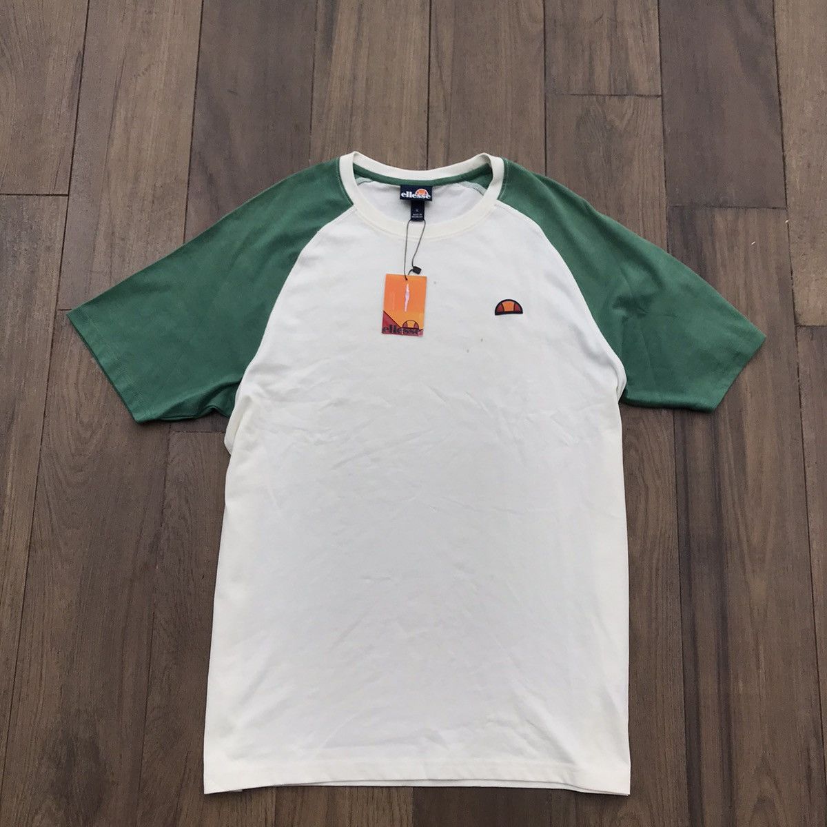 Ellesse Ellesse Italia Originals Raglan Tshirt tee shirt white beige Size US XL / EU 56 / 4 - 1 Thumbnail