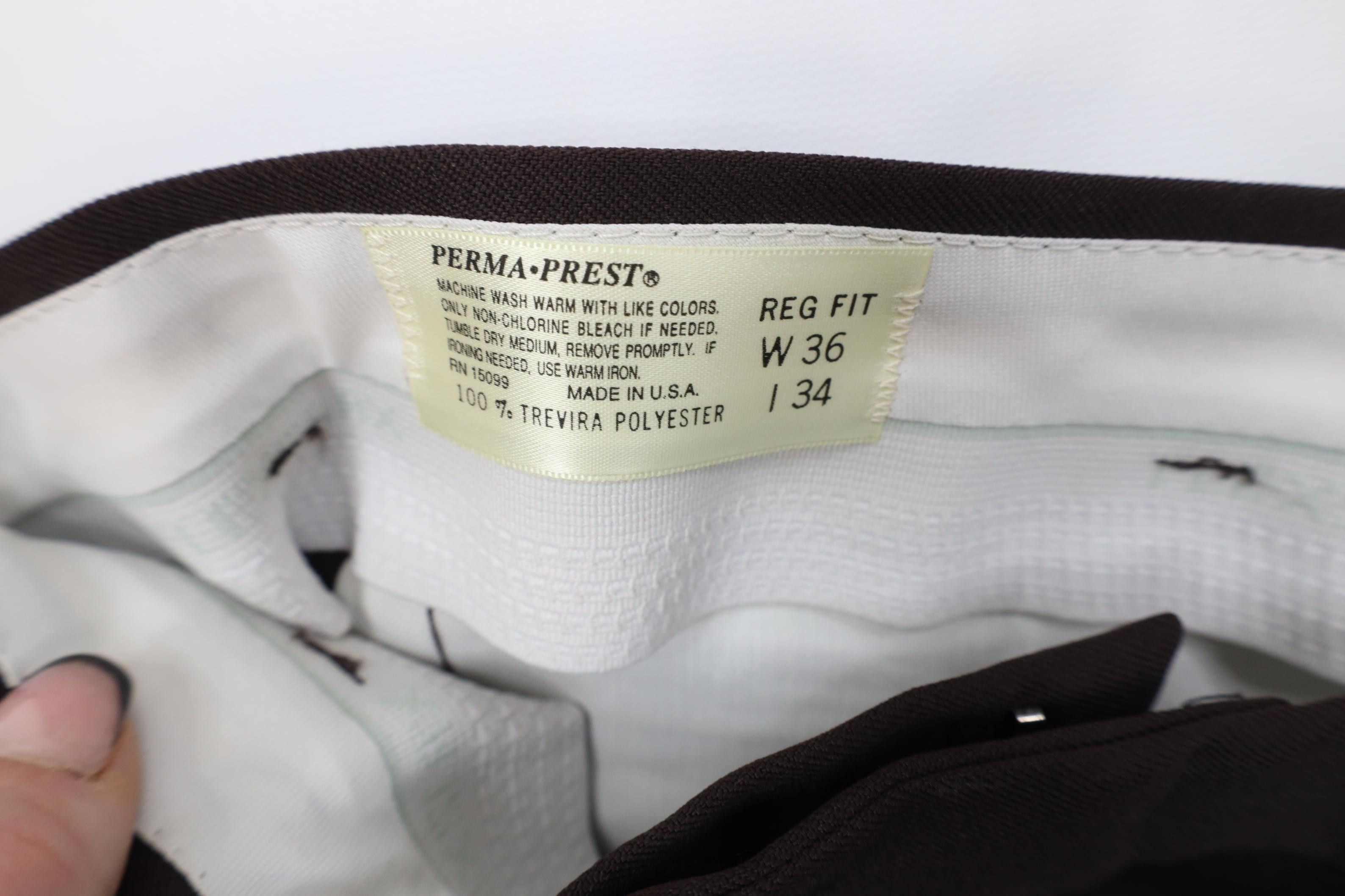 Vintage Deadstock Vintage 70s Streetwear Wide Leg Chino Pants USA Size US 36 / EU 52 - 8 Thumbnail