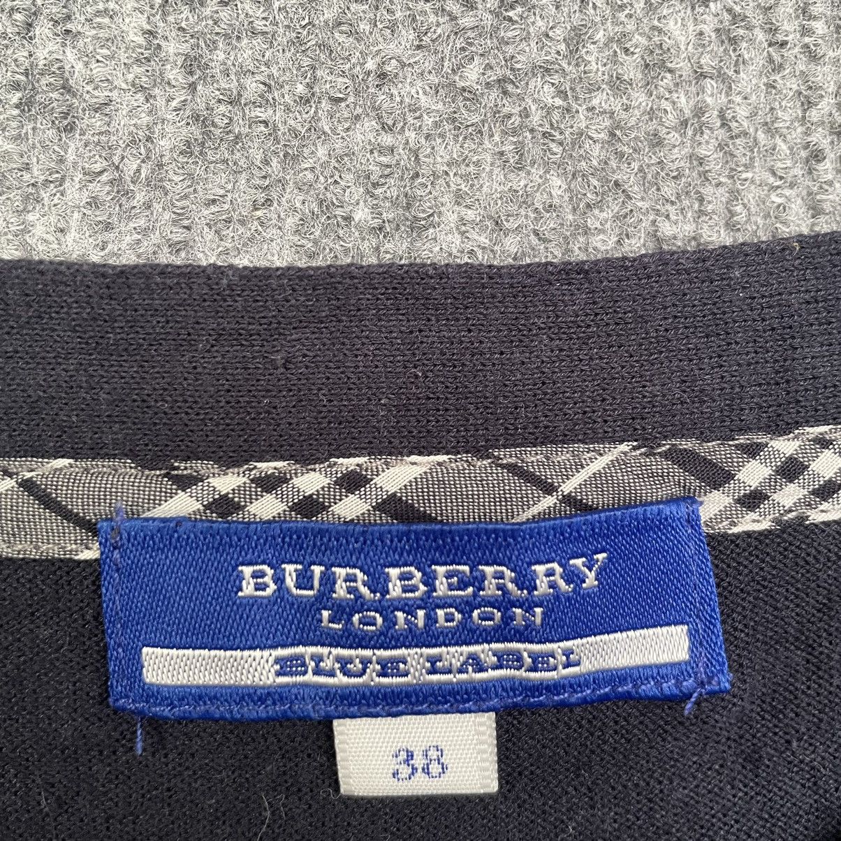 Burberry × Designer Burberry London Blue Label 3 QR Plaid Checkered T Shirt Size S / US 4 / IT 40 - 4 Thumbnail