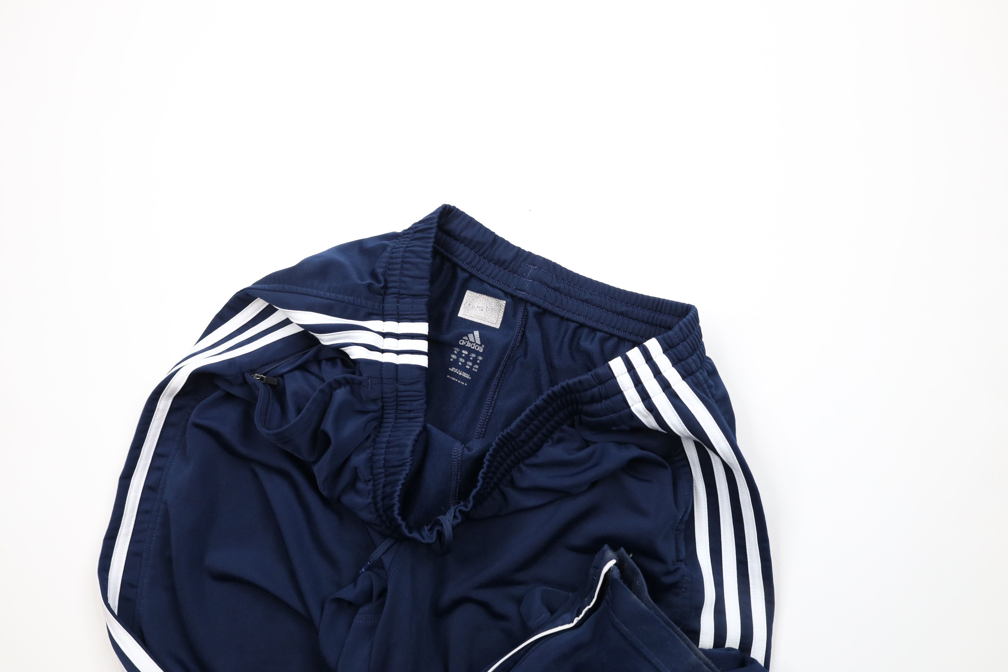 Adidas × Vintage Vintage Adidas Out Striped Wide Leg Sweatpants Pants Blue Size US 38 / EU 54 - 9 Thumbnail
