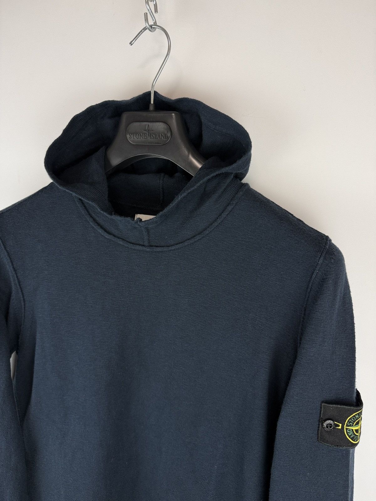 Stone Island Navy blue Stone Island hooded sweater Size US M / EU 48-50 / 2 - 2 Thumbnail