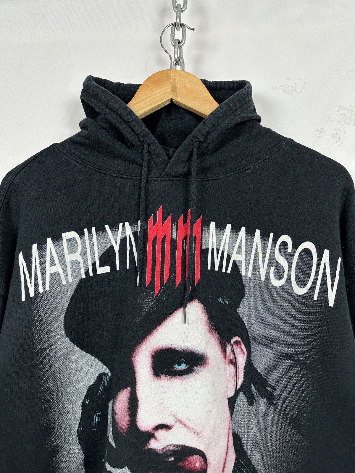 Band Tees Vintage Marilyn Manson Band Hoodie Size US M / EU 48-50 / 2 - 8 Thumbnail