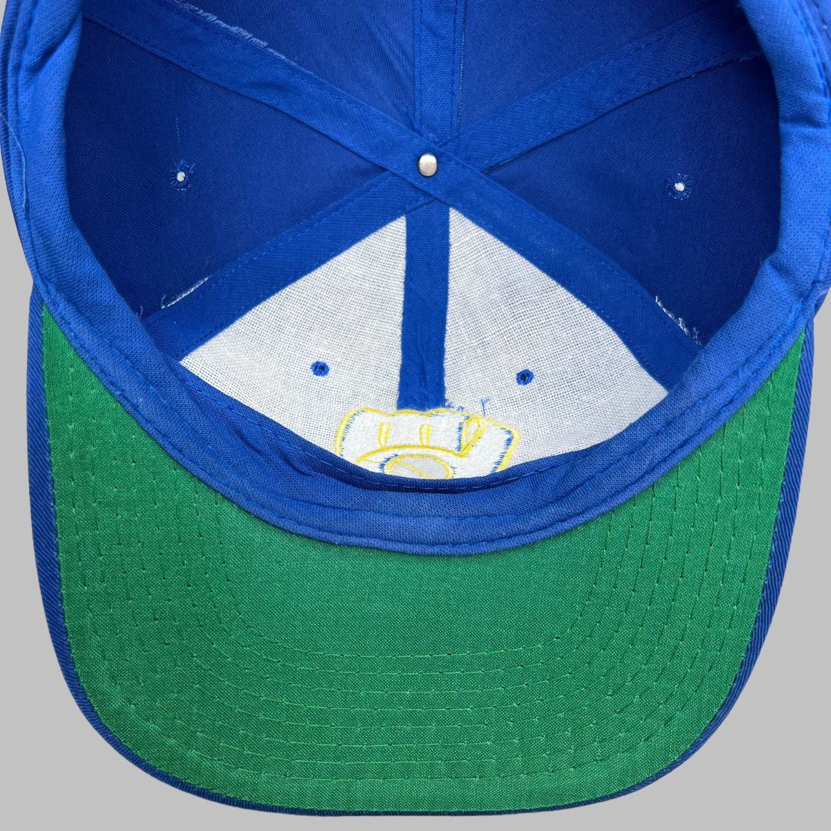 MLB × Vintage Vintage 1990s MLB Milwaukee Brewers Plain Logo Snapback Size ONE SIZE - 9 Thumbnail