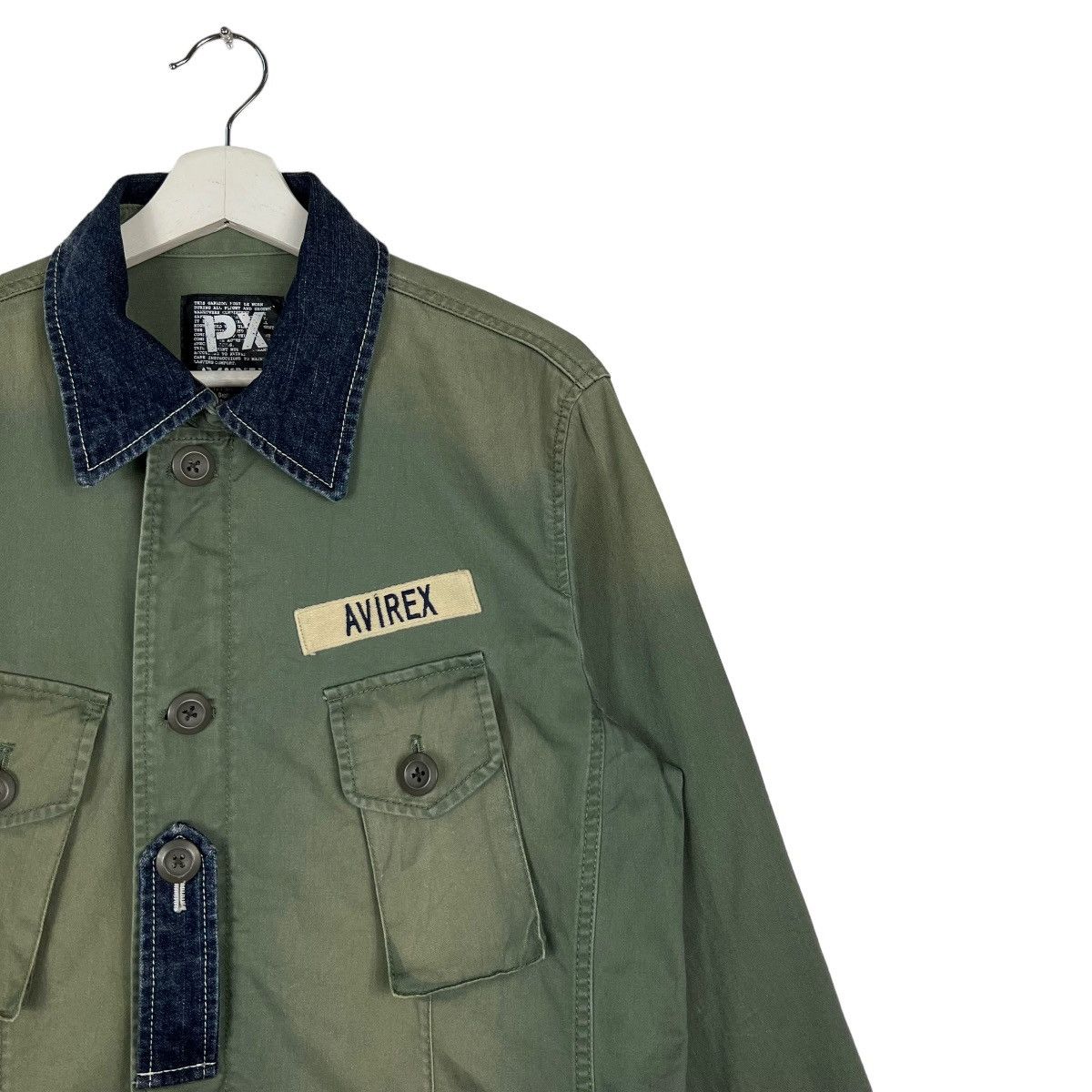 Avirex 🔥 AVIREX REBUILD MILITARY JACKET Size US L / EU 52-54 / 3 - 6 Thumbnail
