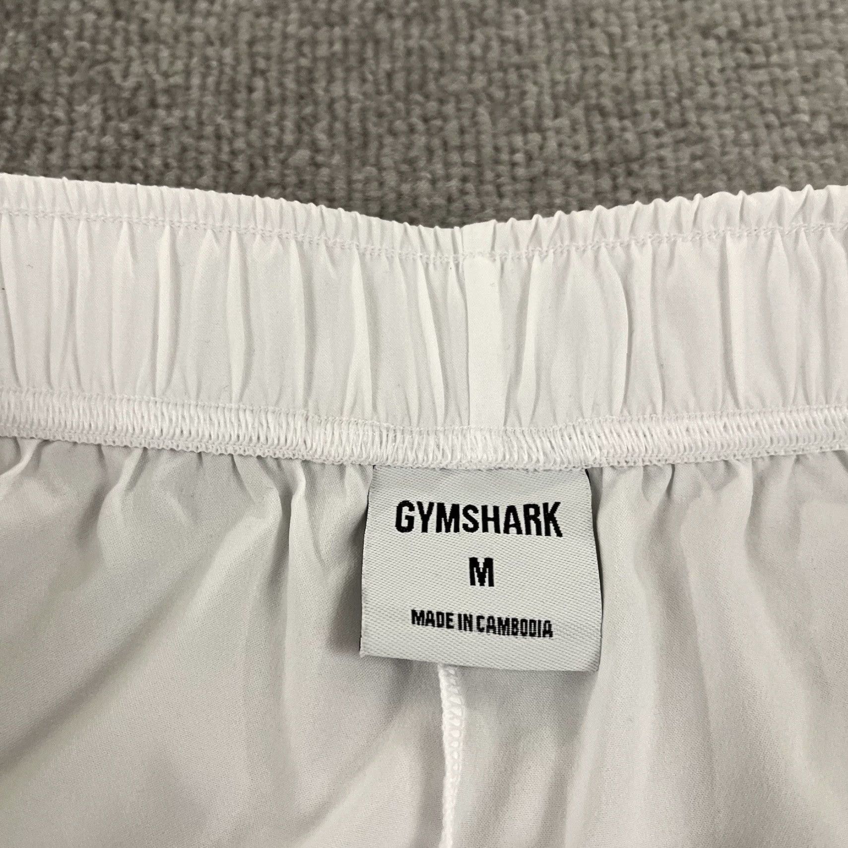 Gymshark GYMSHARK Shorts Womens Medium White Lightweight 3" Running Training Gym & Training Casual Sport Shorts Mens Womens Size 32" / US 10 / IT 46 - 2 Thumbnail