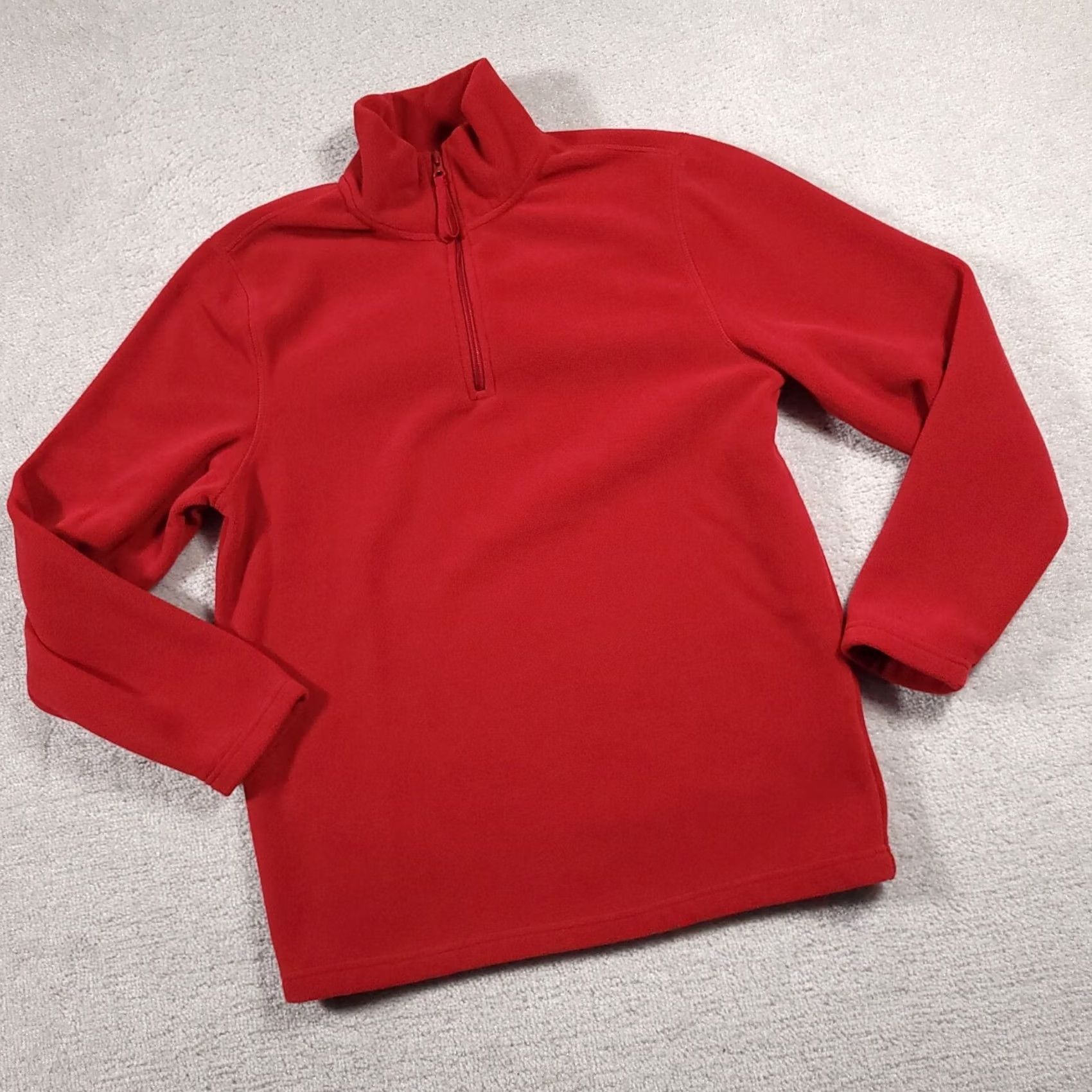 Vintage VINTAGE St. John's Bay Fleece 1/4 Zip Pullover Shirt Mens Small Red Outdoors Long Sleeve Size US S / EU 44-46 / 1 - 2 Thumbnail