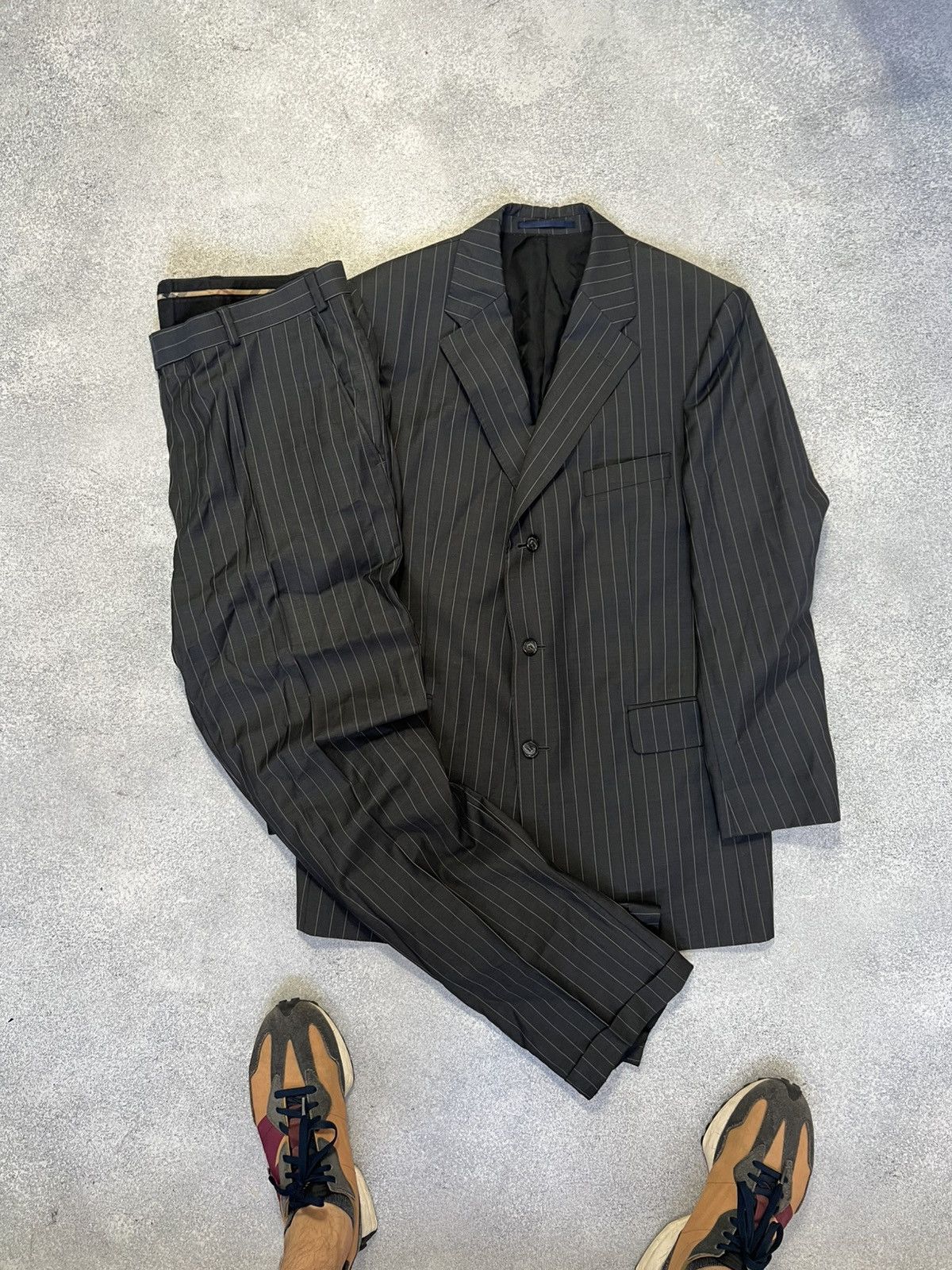 Burberry Burberry suit black. Blazer and pants Size 52R - 1 Thumbnail