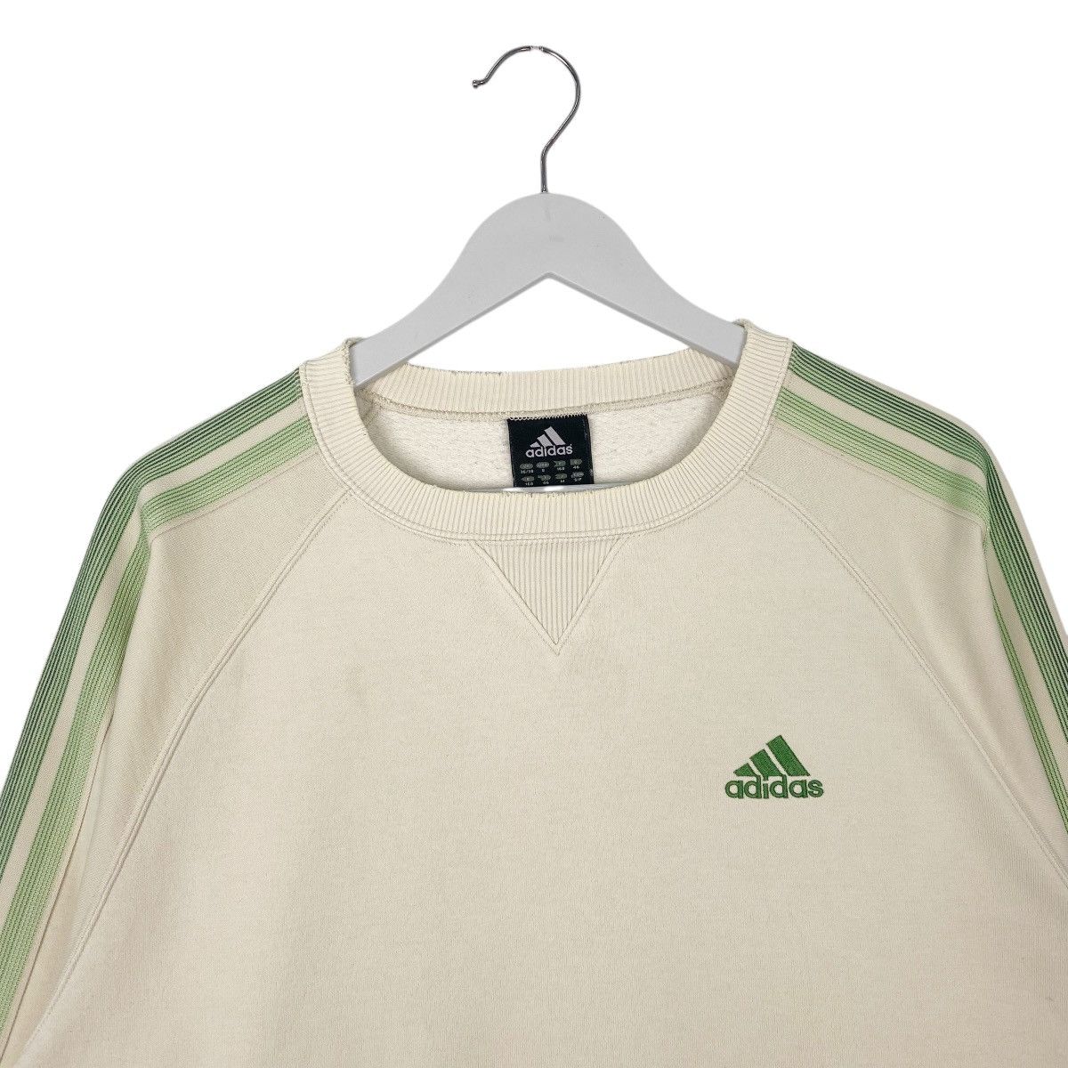 Vintage Vintage 90s Adidas Equipment Vneck Sweatshirt Small Logo Size US M / EU 48-50 / 2 - 4 Thumbnail