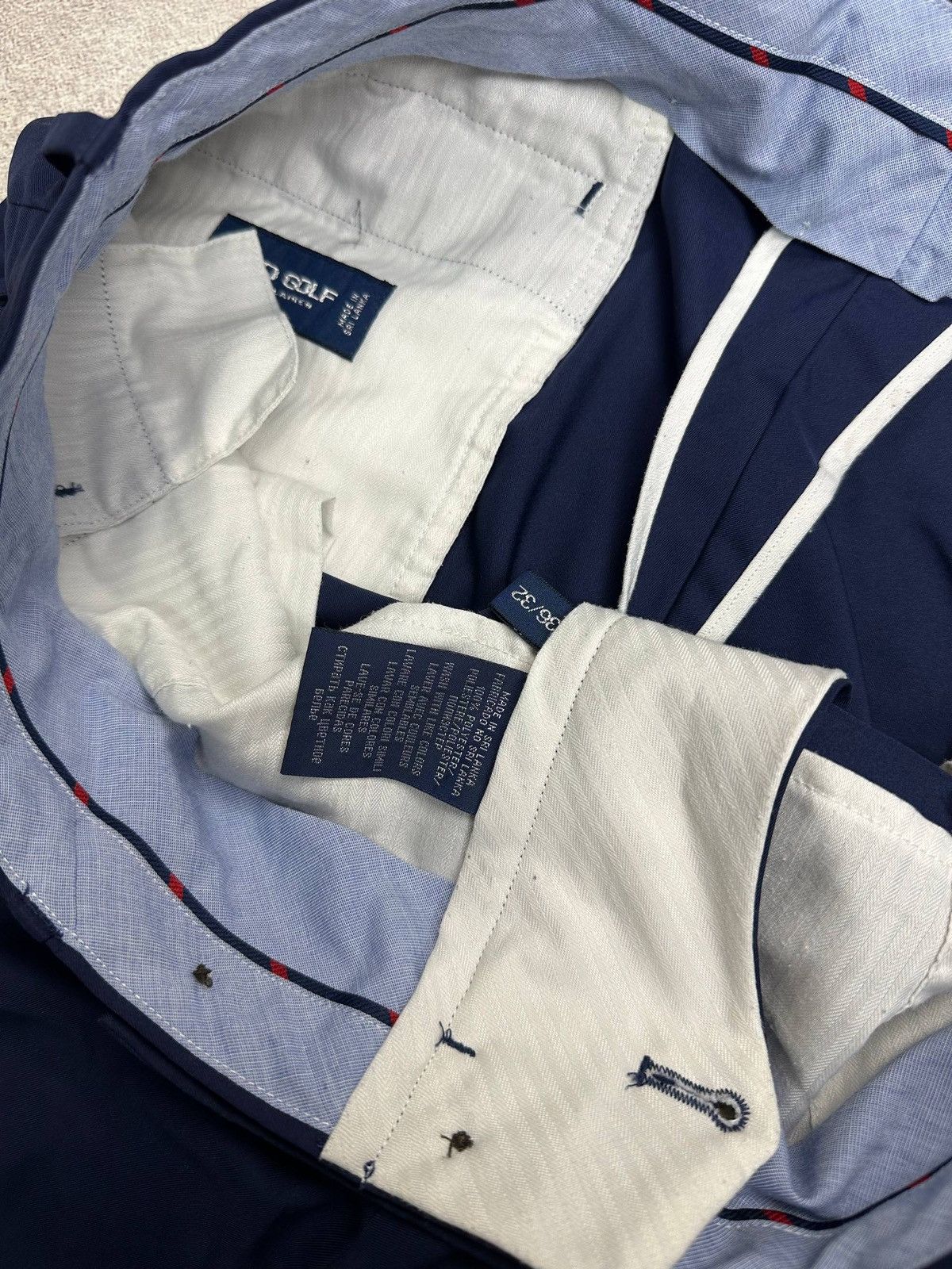 Polo Ralph Lauren Vintage Polo Ralph Lauren RRL Blue Chino Golf Pants 36x32 Size US 36 / EU 52 - 8 Thumbnail