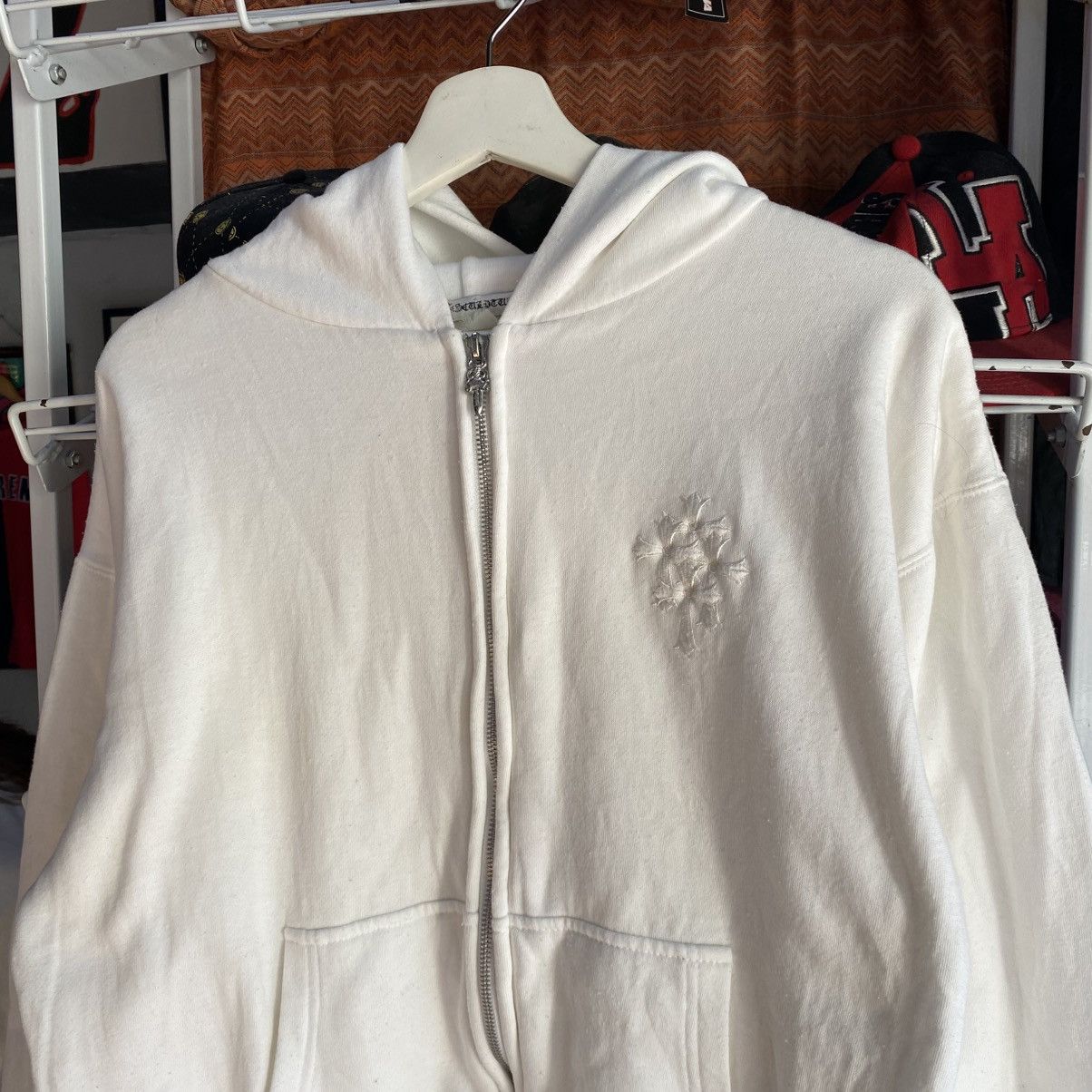 Japanese Brand Black Sculpture Inspired Chrome Hearts Cross Design Thermal Size US S / EU 44-46 / 1 - 4 Thumbnail
