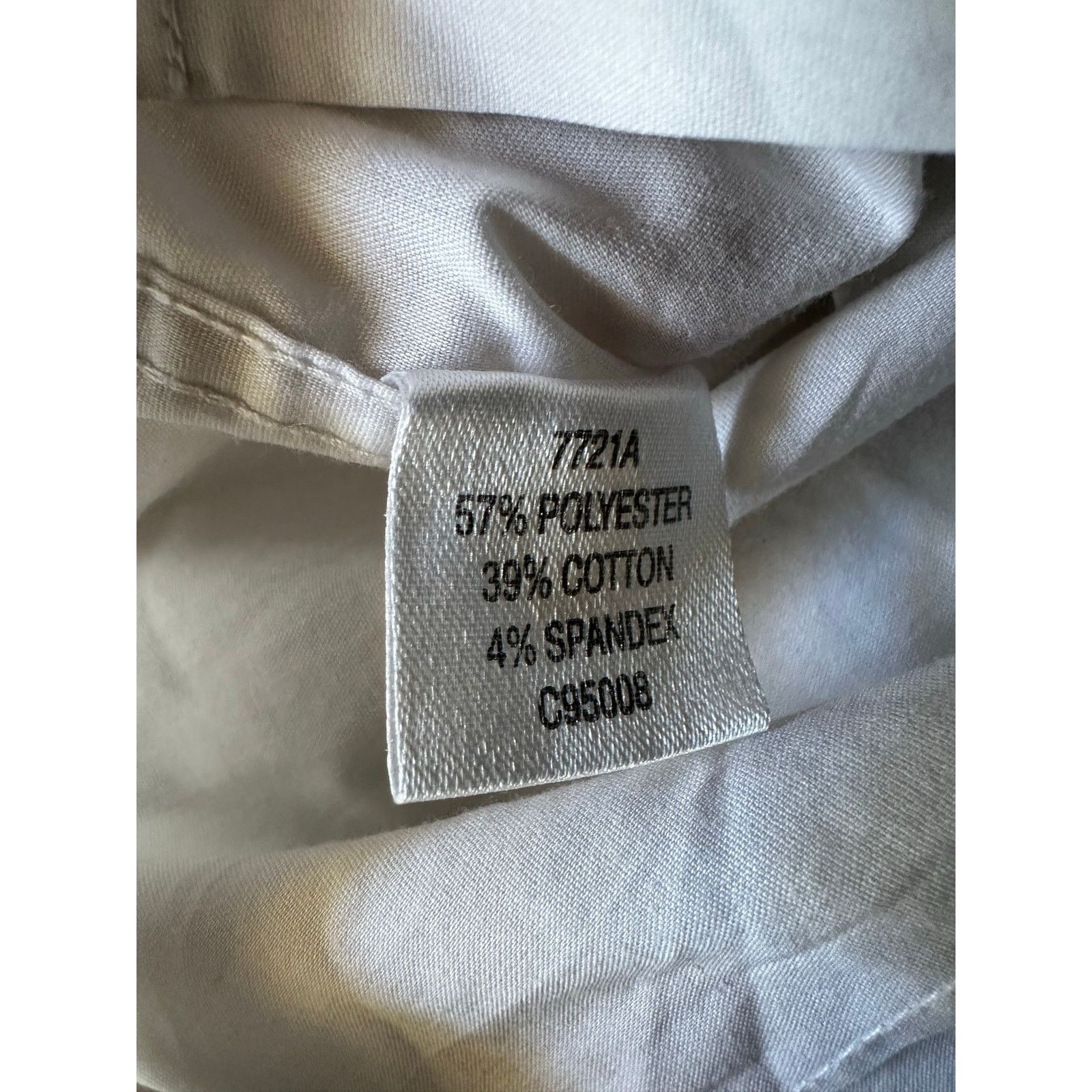 Brooks Brook Taverner Men's White Dress Shirt 15.5 39/40 Button Up Size US M / EU 48-50 / 2 - 3 Thumbnail